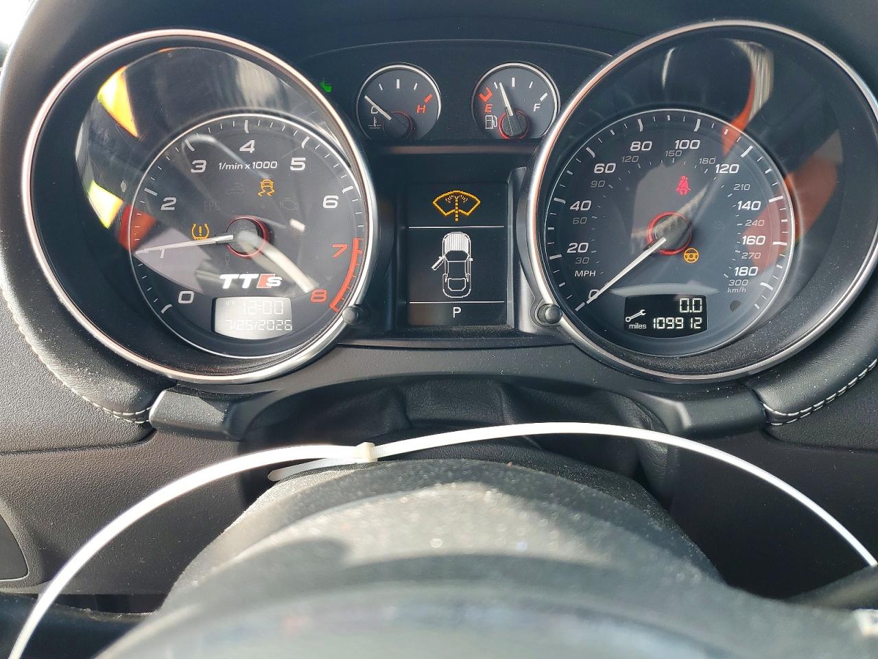 2015 Audi Tts White vin: TRUS1AFK4F1000161