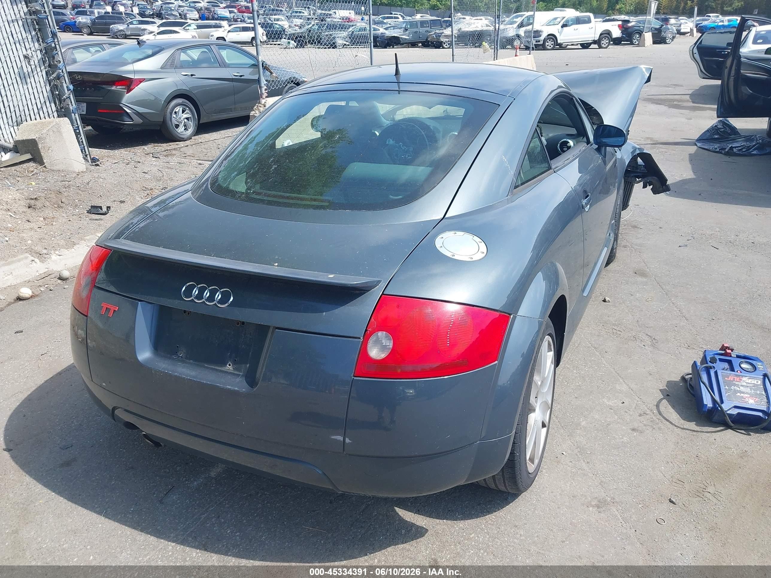 2003 Audi Tt 1.8l Gray vin: TRUSC28N031004596