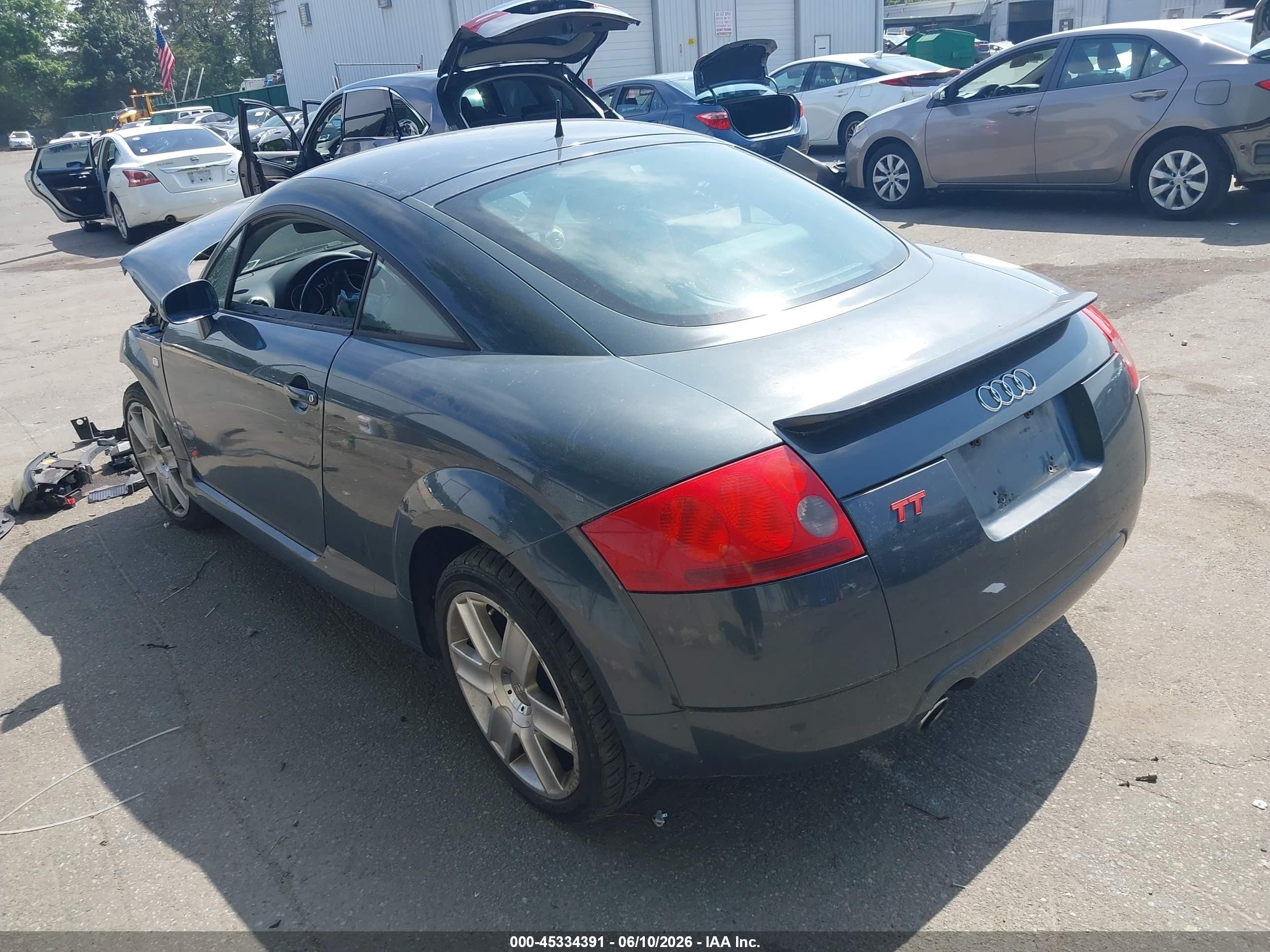 2003 Audi Tt 1.8l Gray vin: TRUSC28N031004596