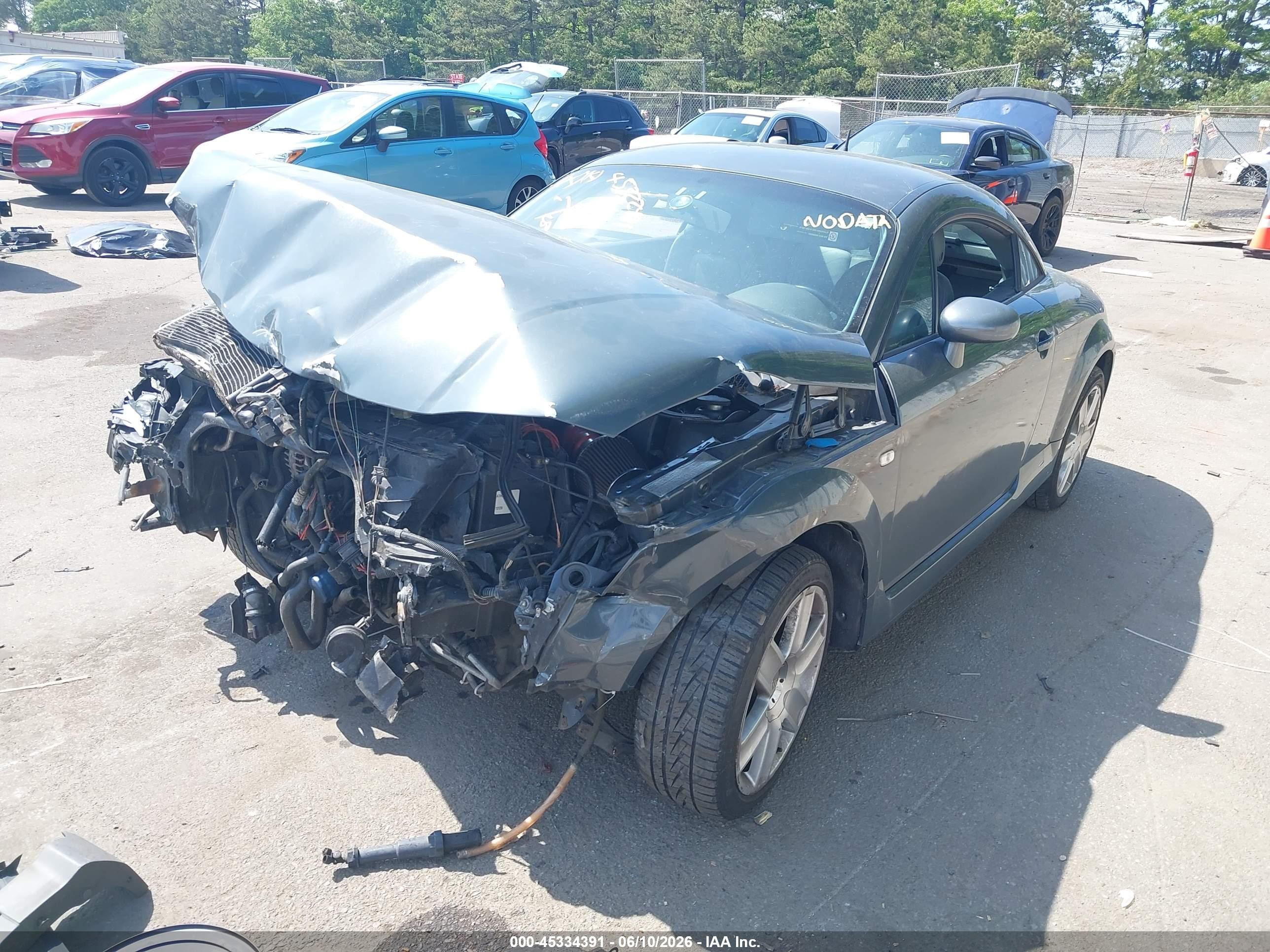 2003 Audi Tt 1.8l Gray vin: TRUSC28N031004596