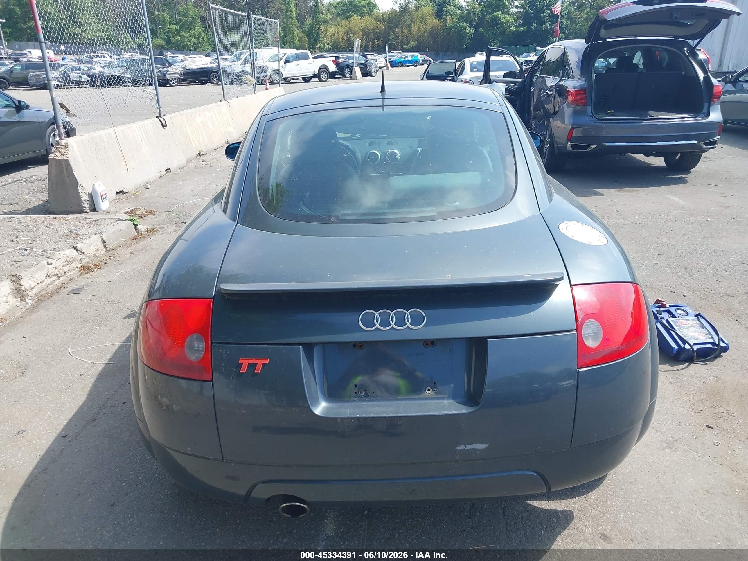 2003 Audi Tt 1.8l Gray vin: TRUSC28N031004596