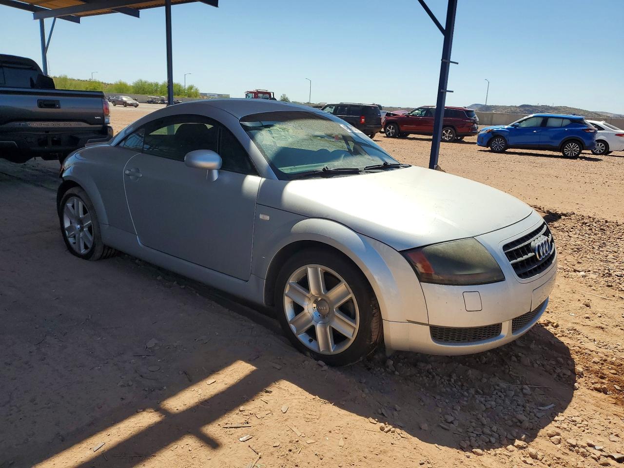 2004 Audi Tt Silver vin: TRUSC28N241008151