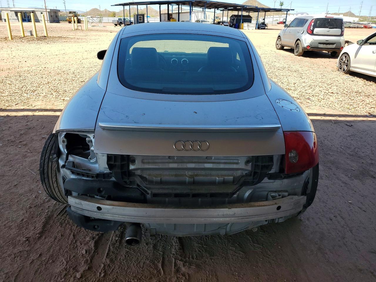 2004 Audi Tt Silver vin: TRUSC28N241008151