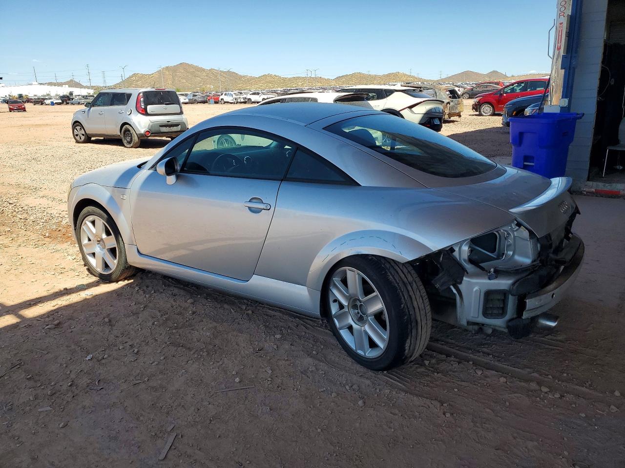 2004 Audi Tt Silver vin: TRUSC28N241008151