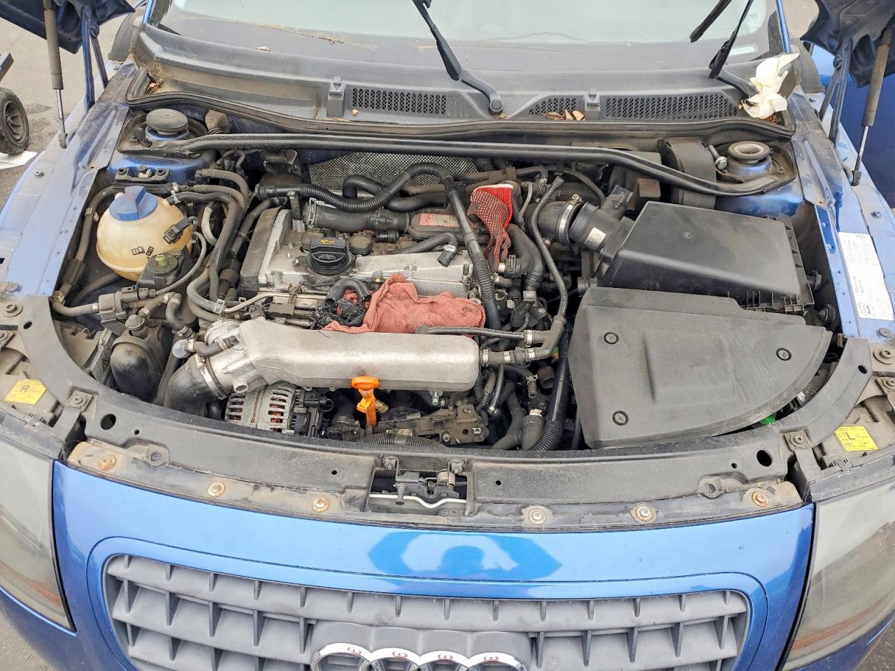 2004 Audi Tt Синий vin: TRUSC28N241016976