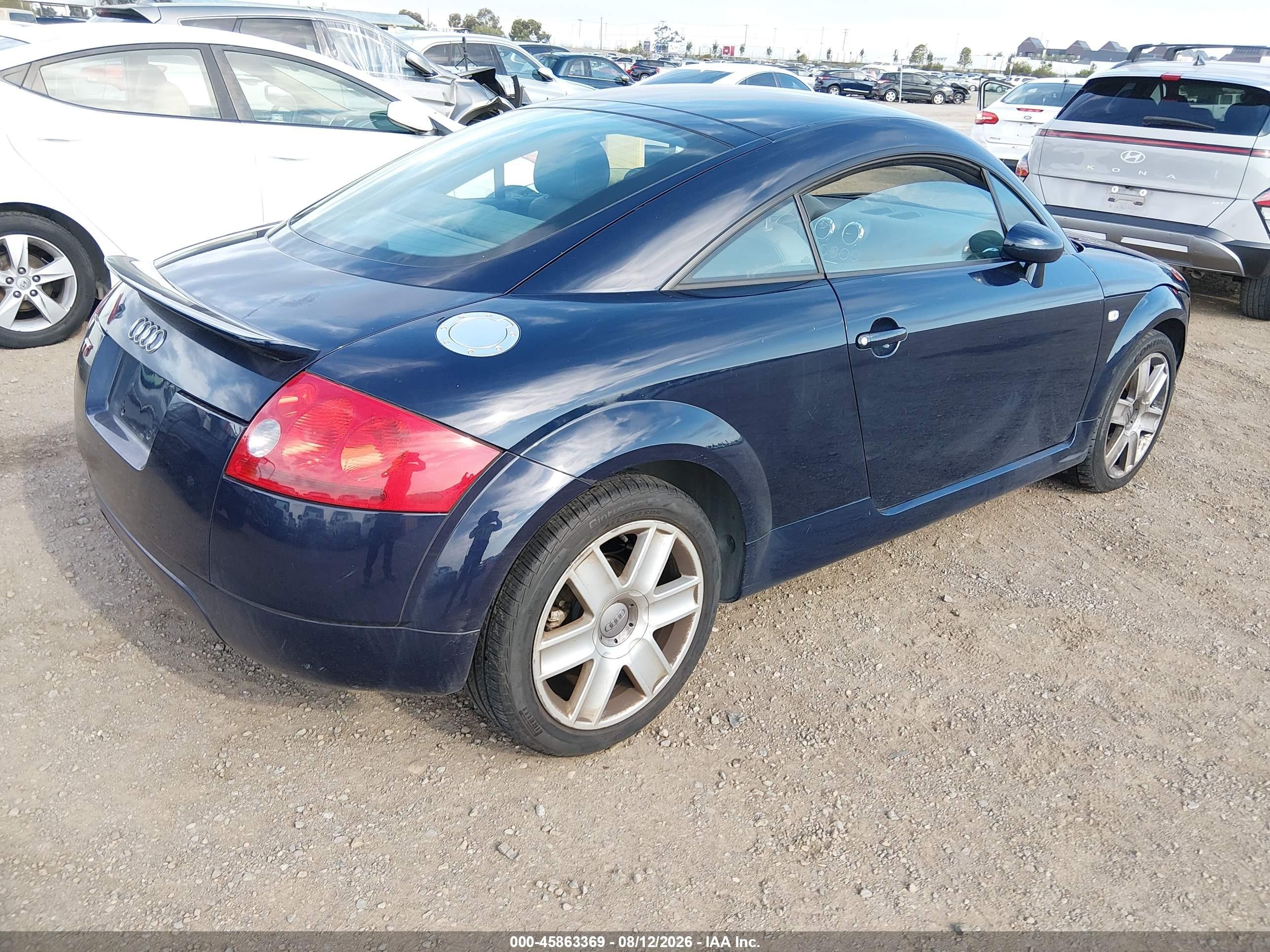 2003 Audi Tt 1.8l Blue vin: TRUSC28N731022853