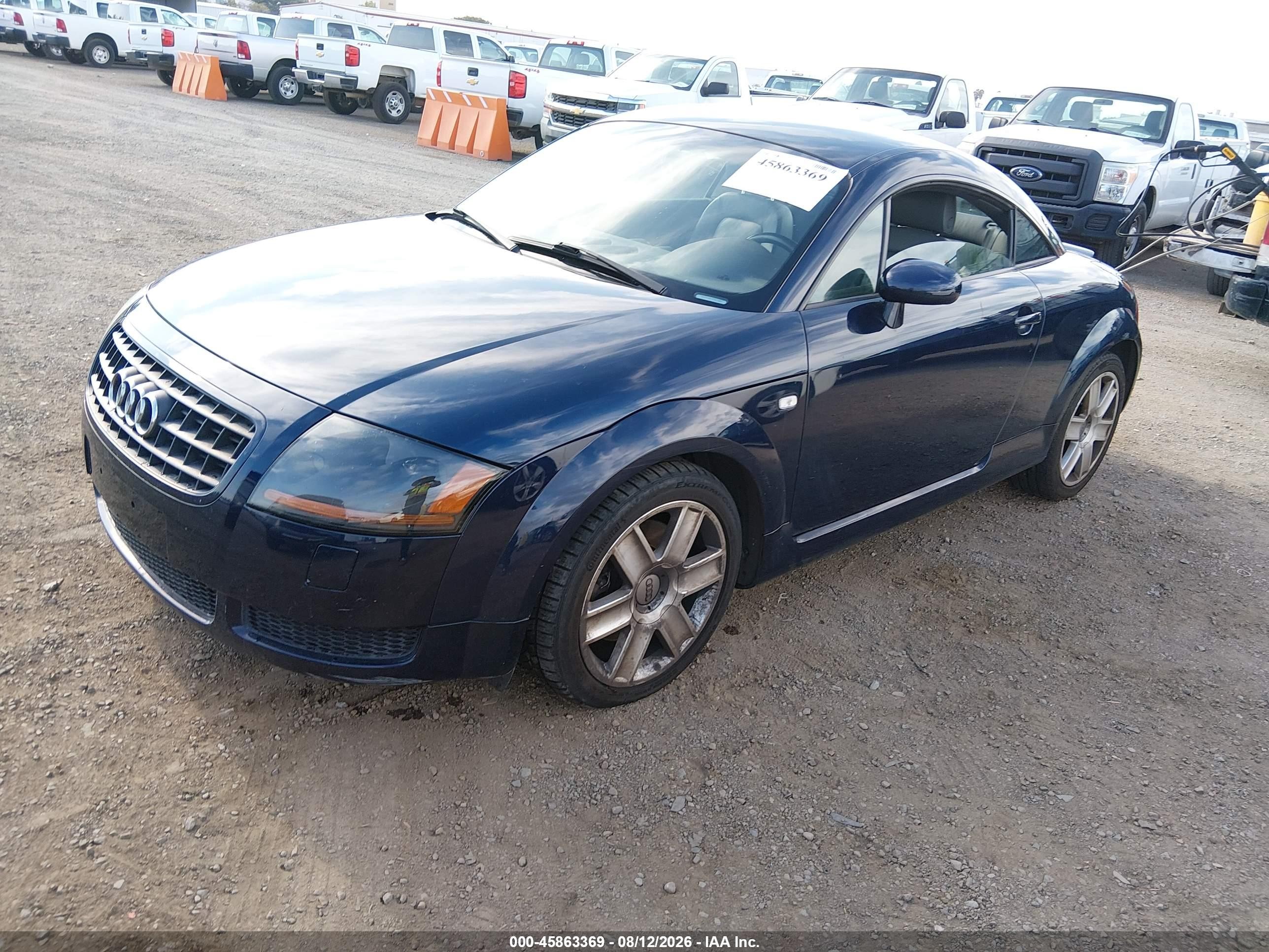 2003 Audi Tt 1.8l Blue vin: TRUSC28N731022853