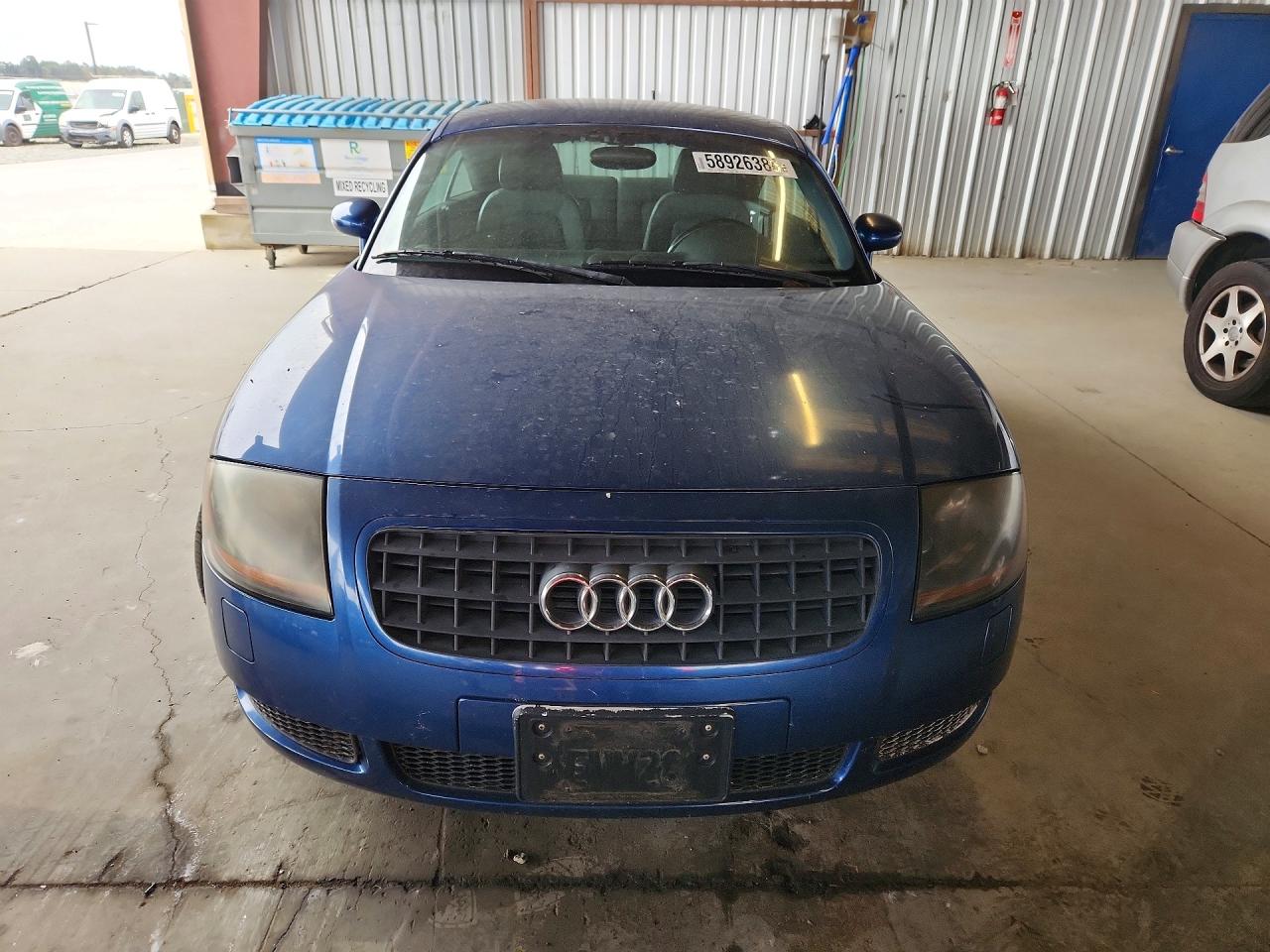 2003 Audi Tt Blue vin: TRUSC28N831014745