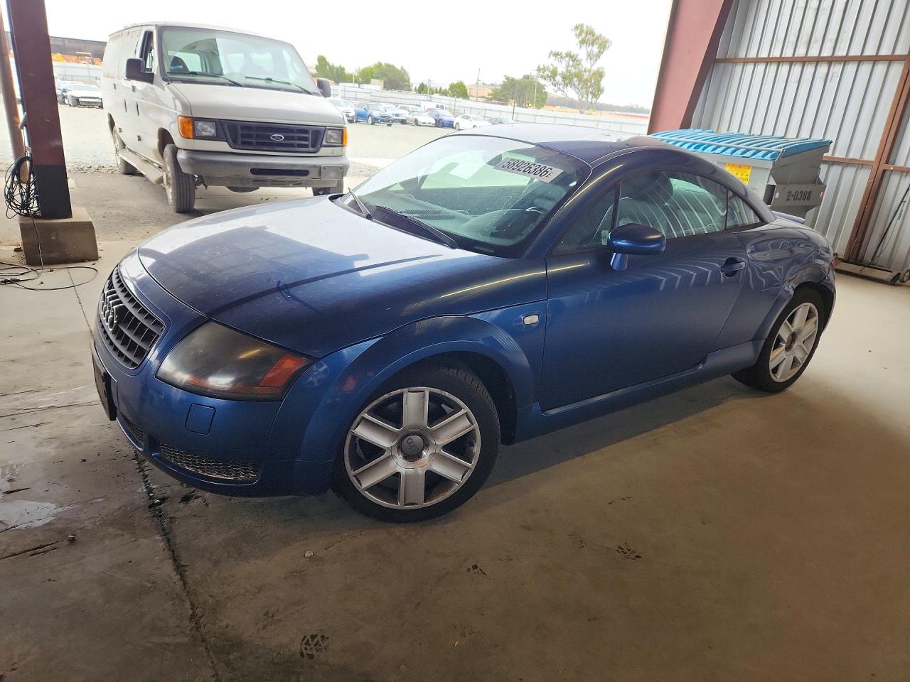2003 Audi Tt Blue vin: TRUSC28N831014745