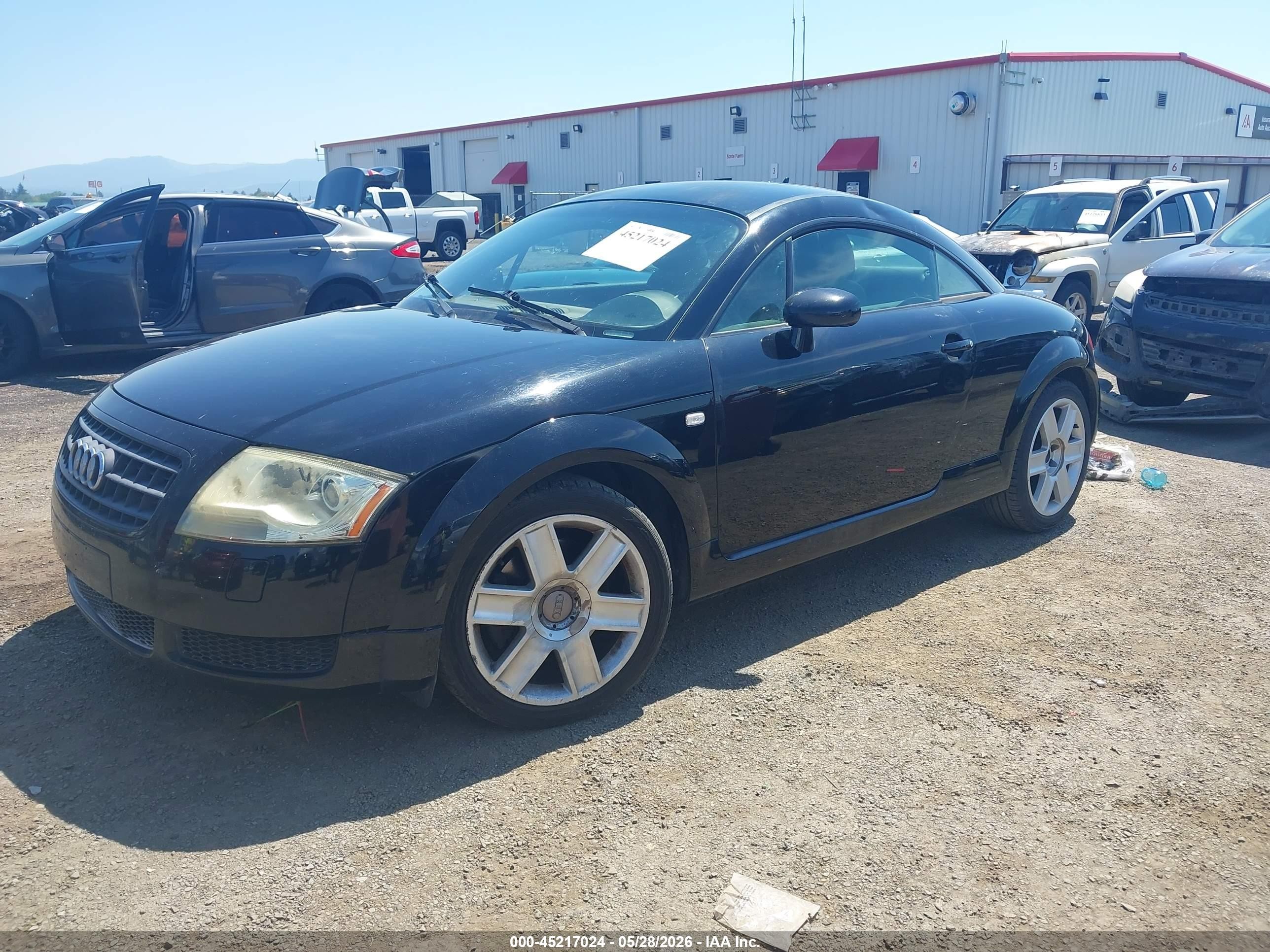 2005 Audi Tt 1.8l Black vin: TRUSC28N851005532
