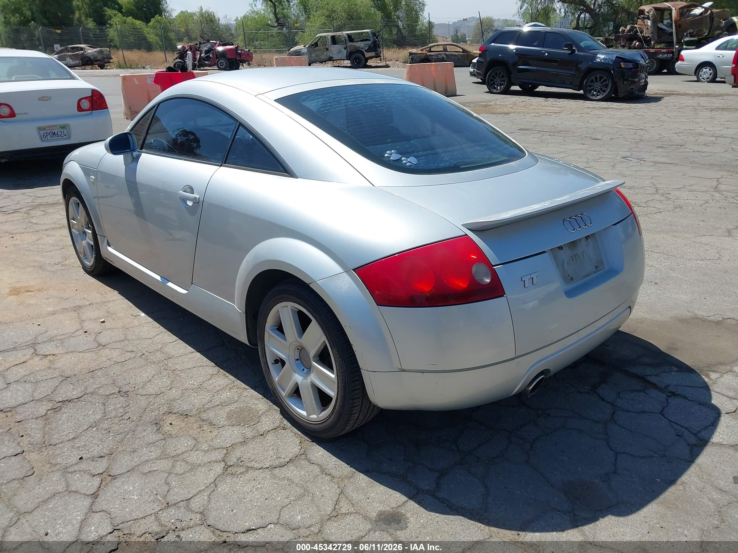 2003 Audi Tt 1.8l Серебряный vin: TRUSC28N931016990