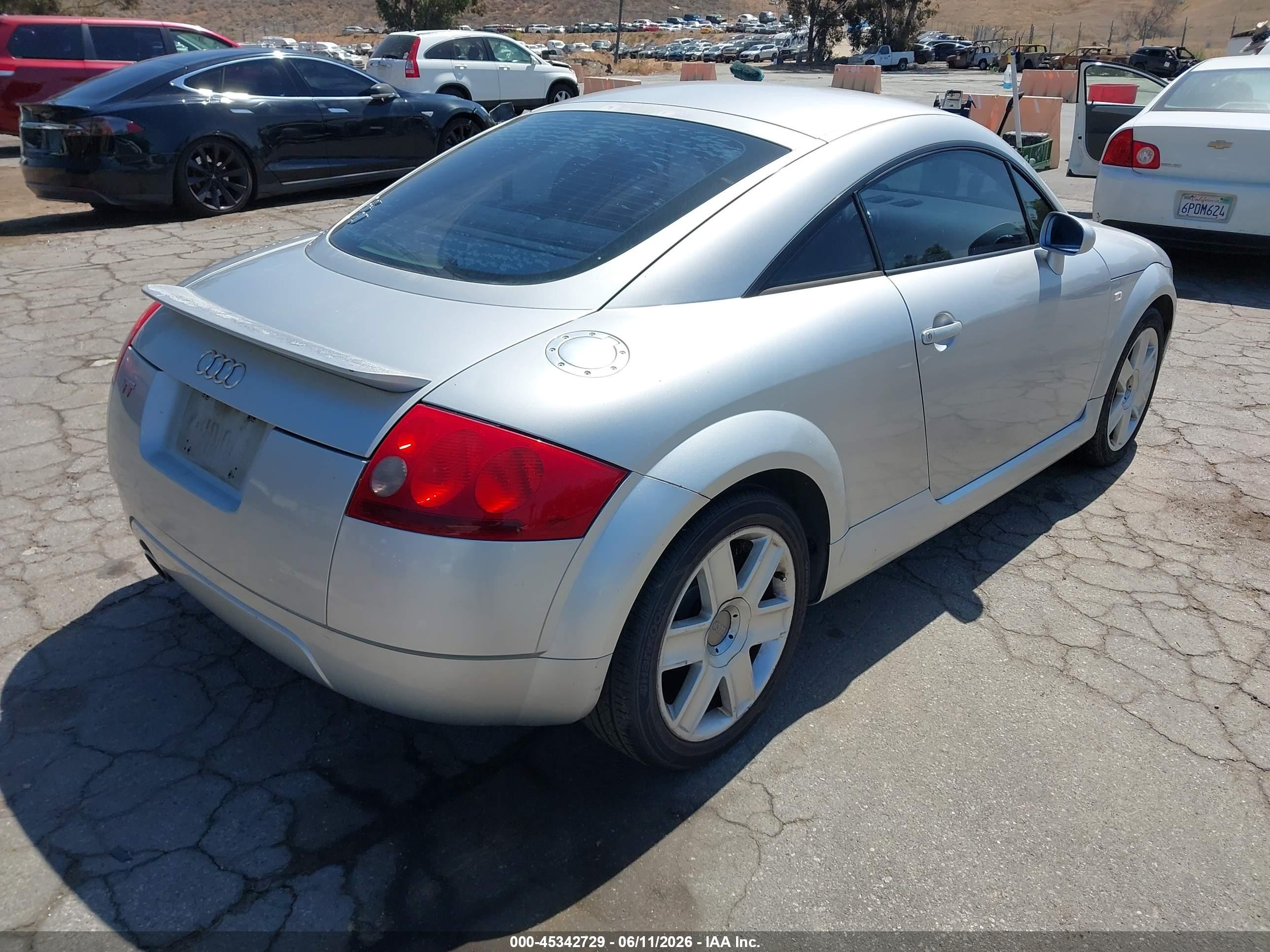 2003 Audi Tt 1.8l Серебряный vin: TRUSC28N931016990