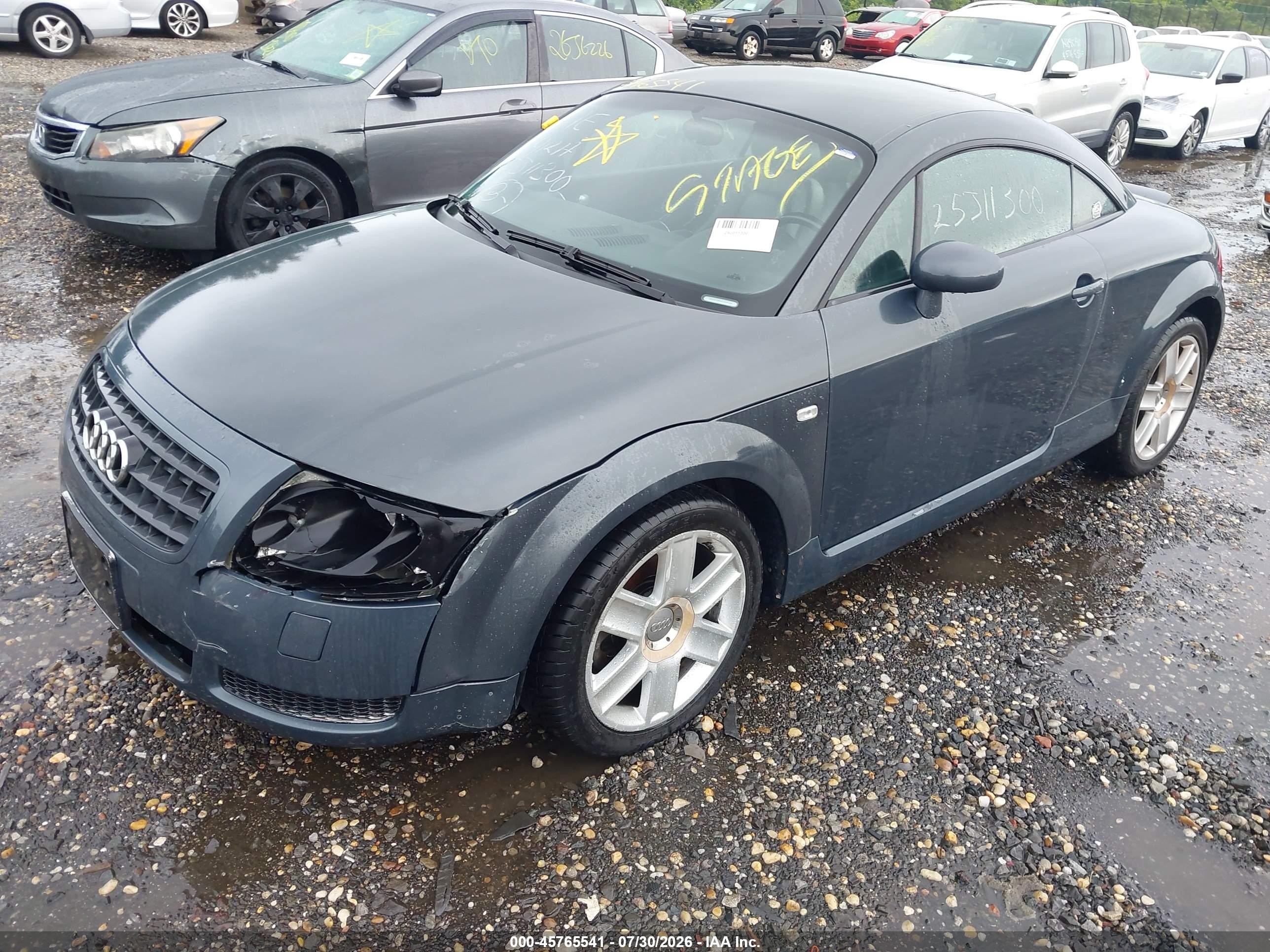 2004 Audi Tt 1.8l Gray vin: TRUSC28N941024184