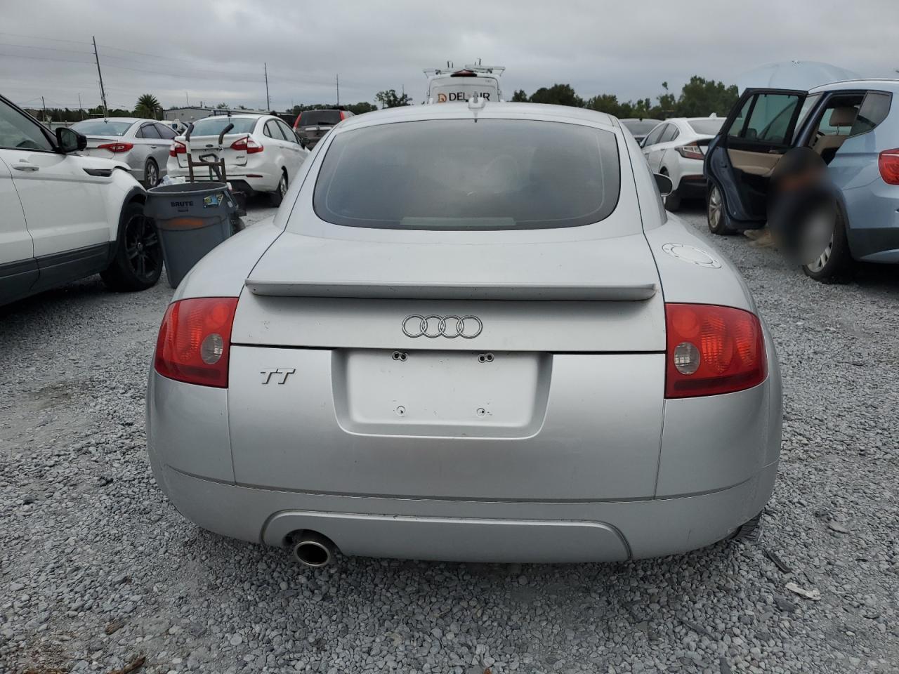 2006 Audi Tt Silver vin: TRUSC28N961009784
