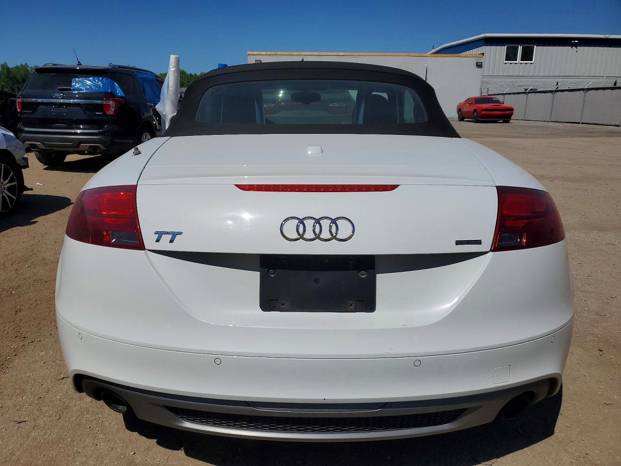 2012 Audi Tt Premium Plus Белый vin: TRUSFAFK0C1016984