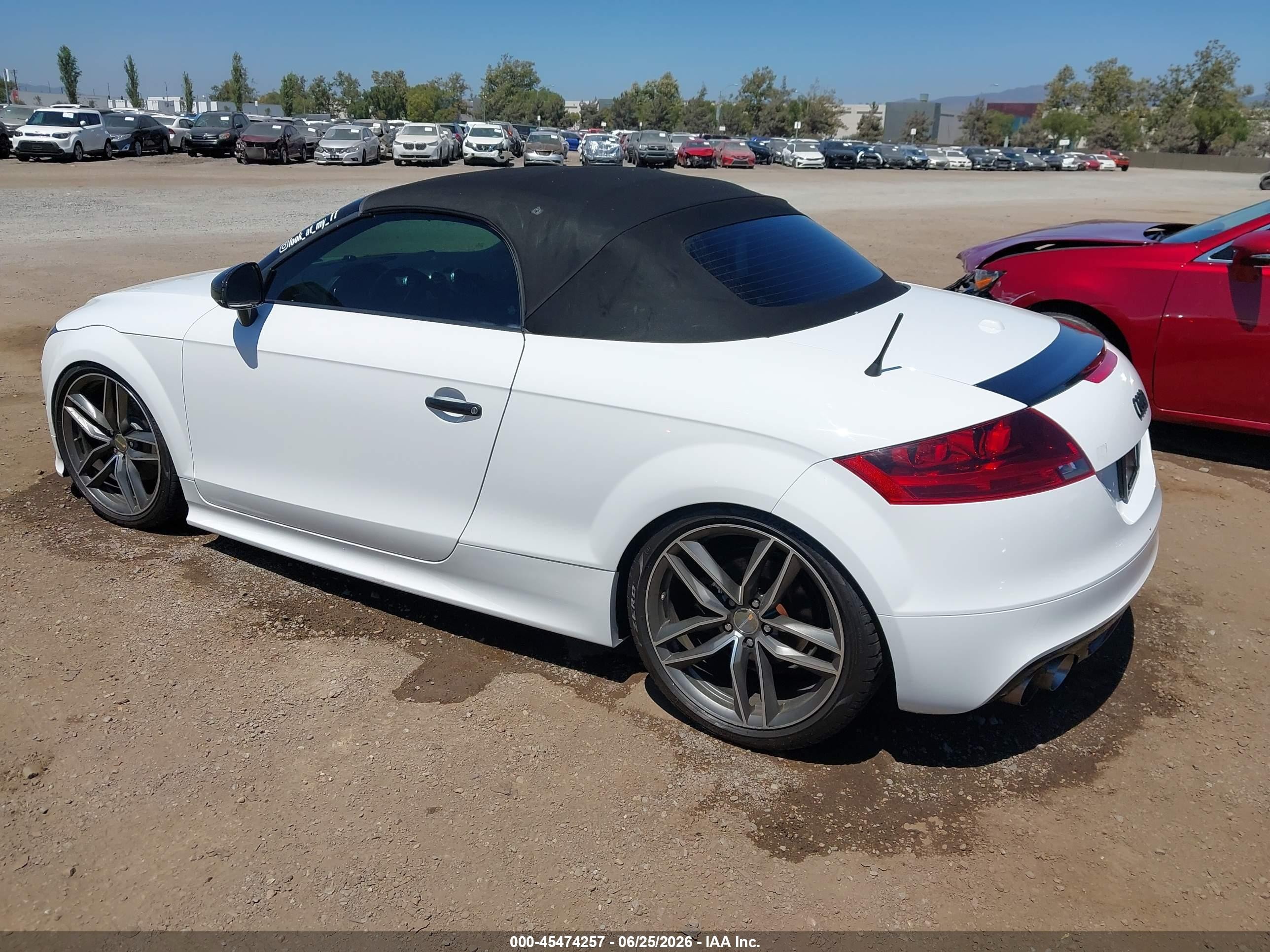 2012 Audi Tt 2.0t Premium Plus White vin: TRUSFAFK6C1001504