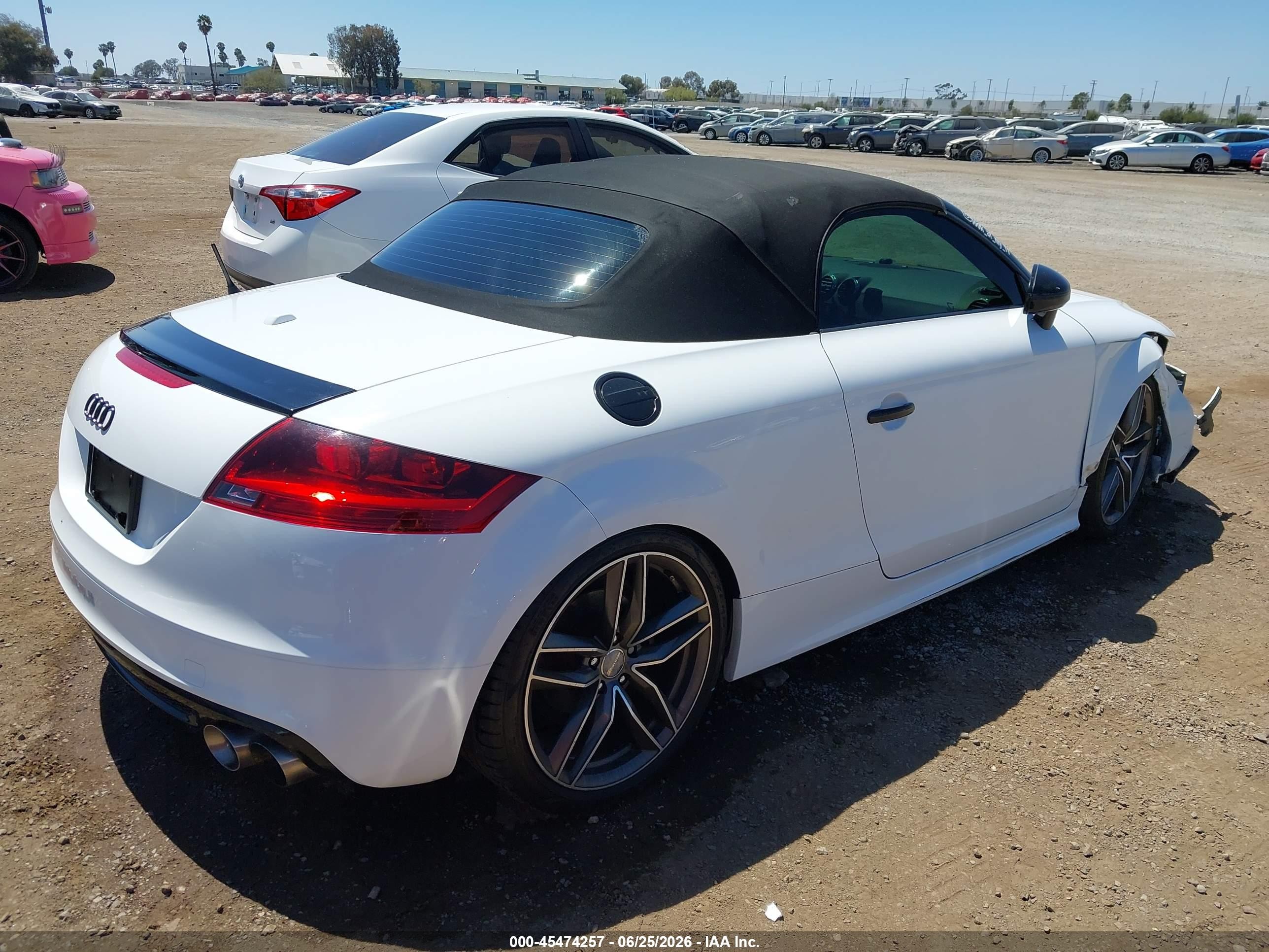 2012 Audi Tt 2.0t Premium Plus White vin: TRUSFAFK6C1001504