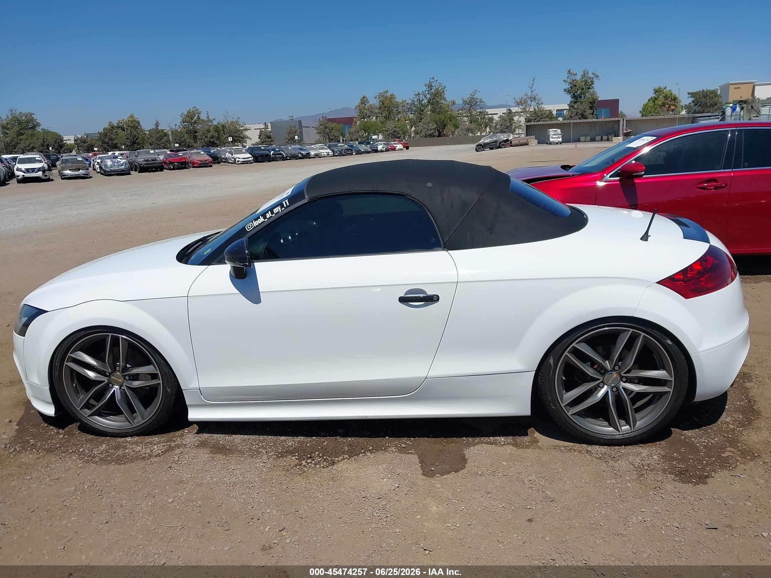 2012 Audi Tt 2.0t Premium Plus White vin: TRUSFAFK6C1001504