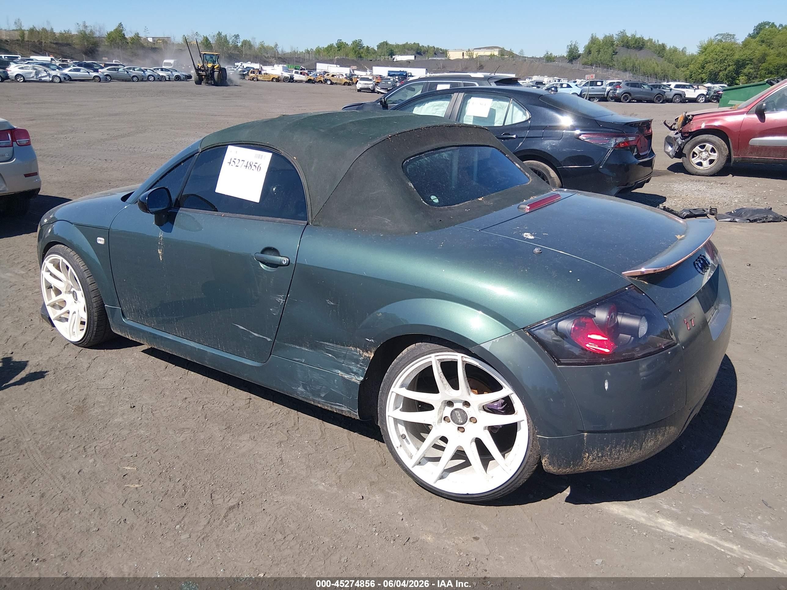 2001 Audi Tt   Green vin: TRUTC28N011006589