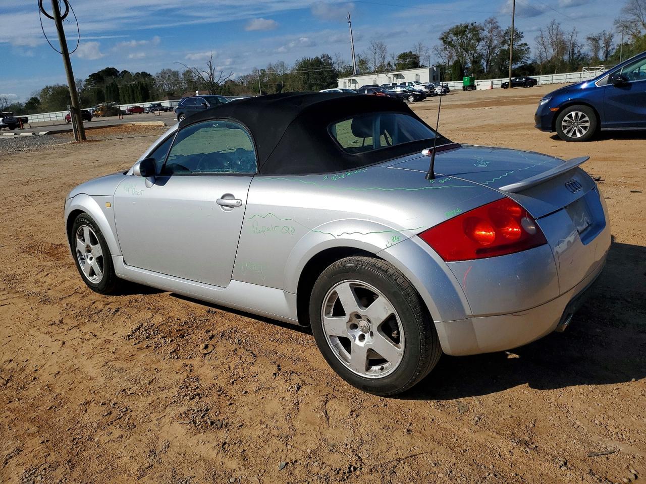 2002 Audi Tt Silver vin: TRUTC28N221029566
