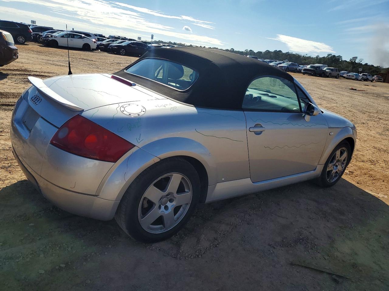 2002 Audi Tt Silver vin: TRUTC28N221029566