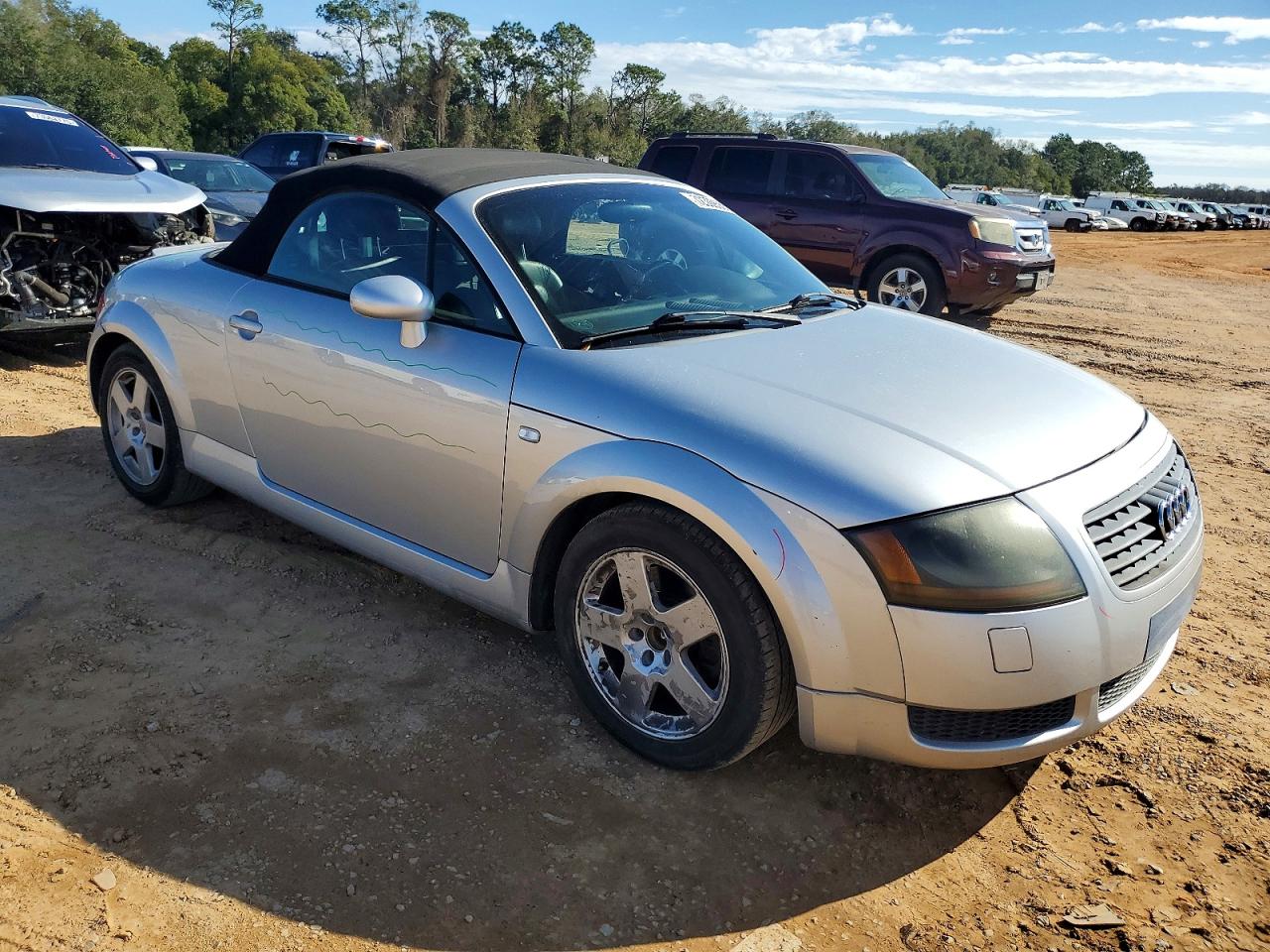 2002 Audi Tt Silver vin: TRUTC28N221029566