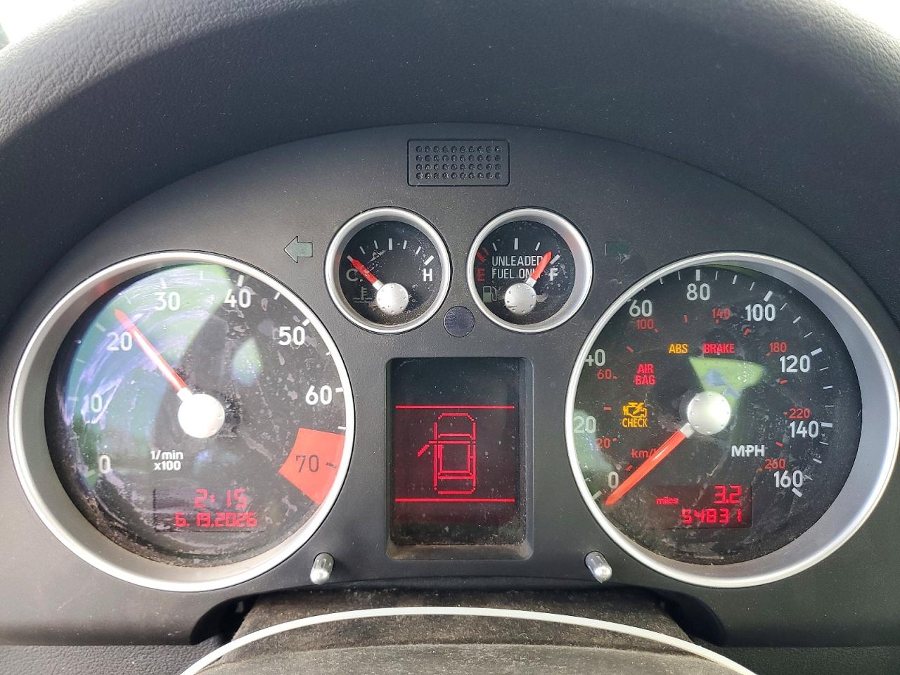 2000 Audi Tt Синий vin: TRUTC28N2Y1029415