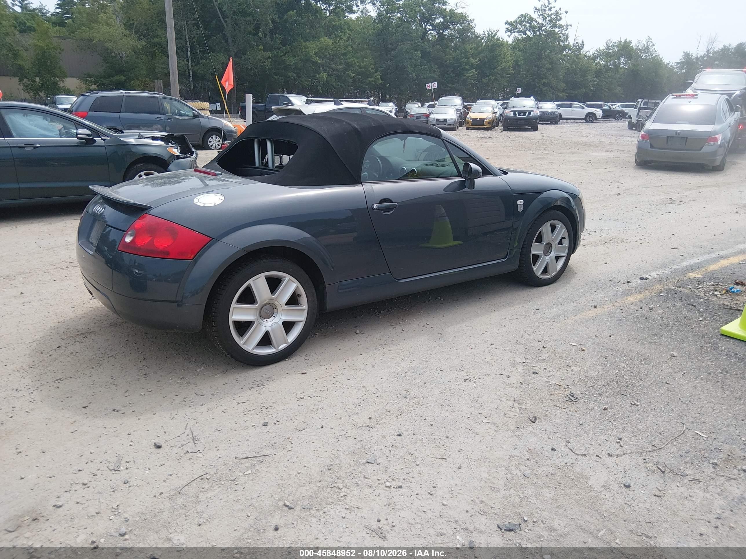 2004 Audi Tt 1.8l Gray vin: TRUTC28N441005966