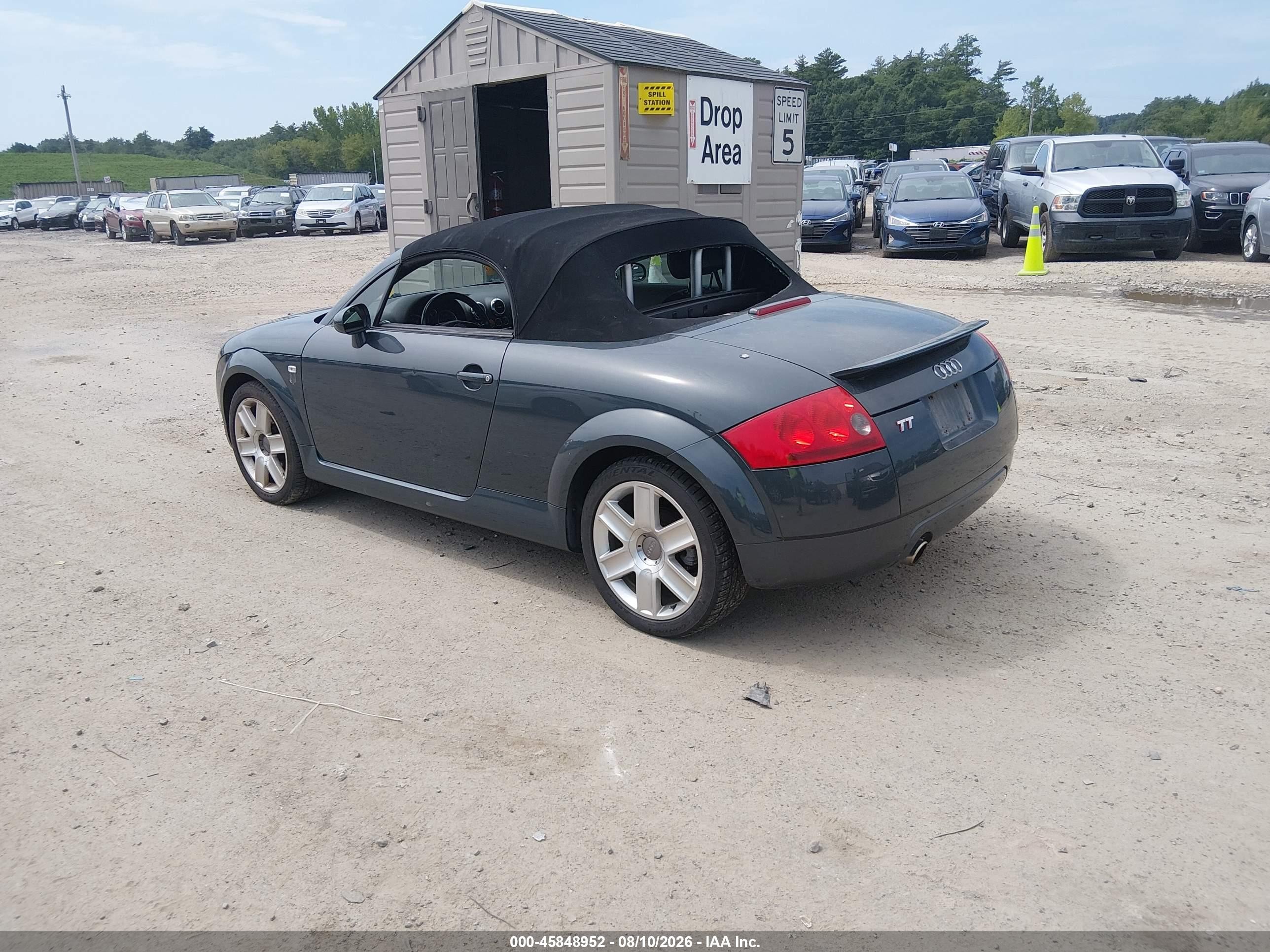 2004 Audi Tt 1.8l Gray vin: TRUTC28N441005966
