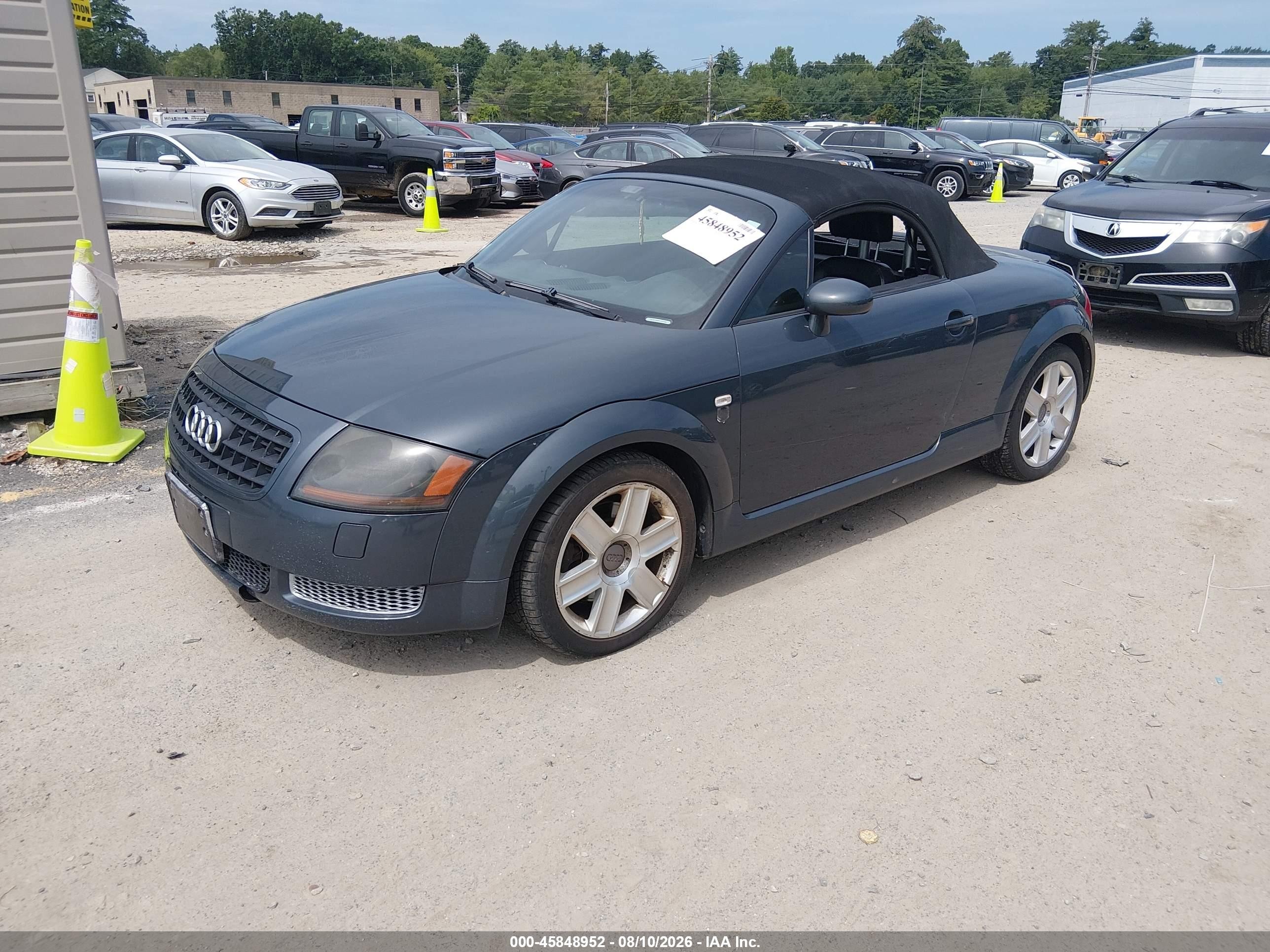 2004 Audi Tt 1.8l Gray vin: TRUTC28N441005966