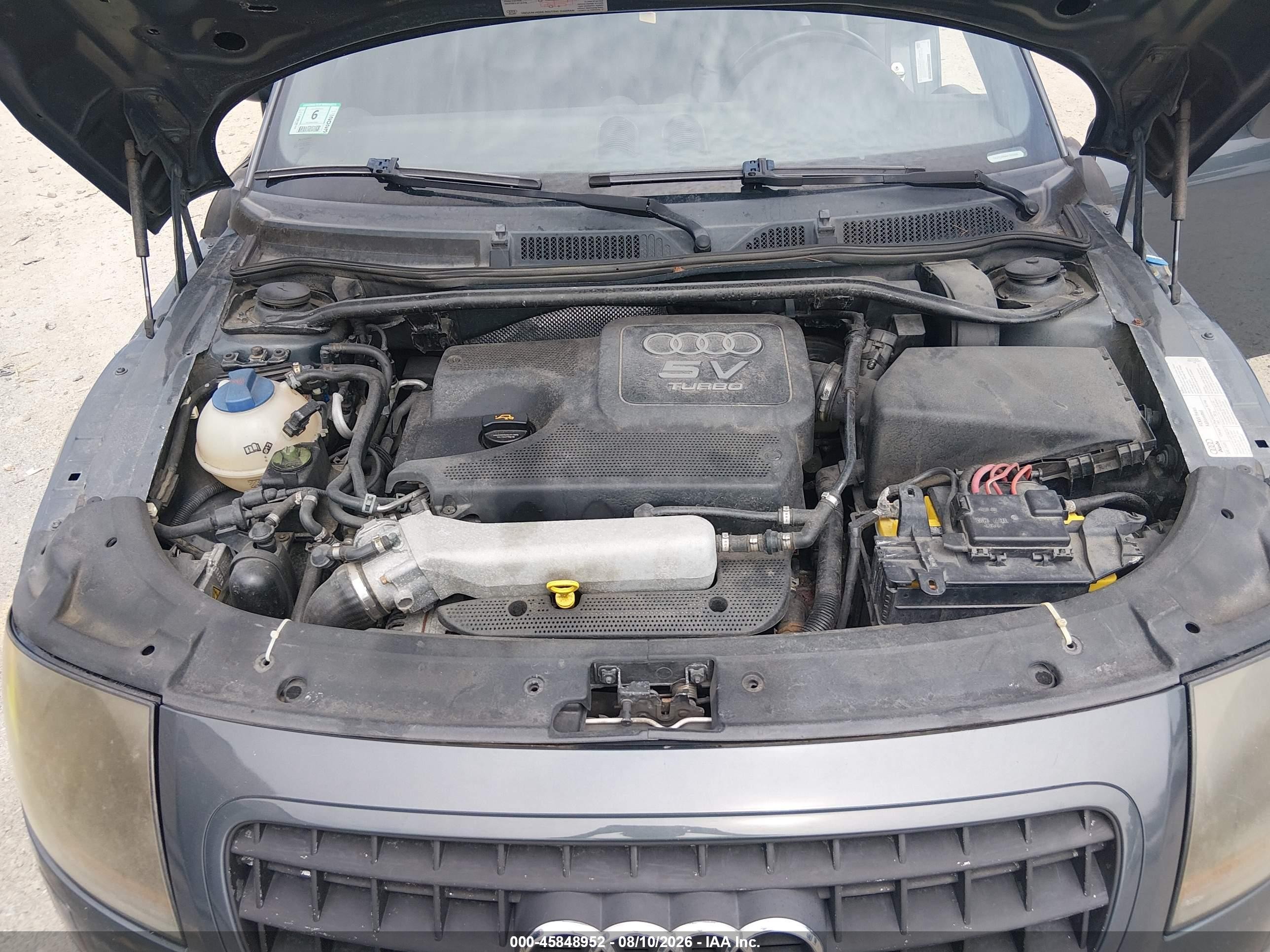 2004 Audi Tt 1.8l Gray vin: TRUTC28N441005966