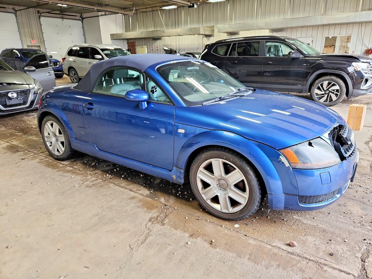 2003 Audi Tt Blue vin: TRUTC28N531005554