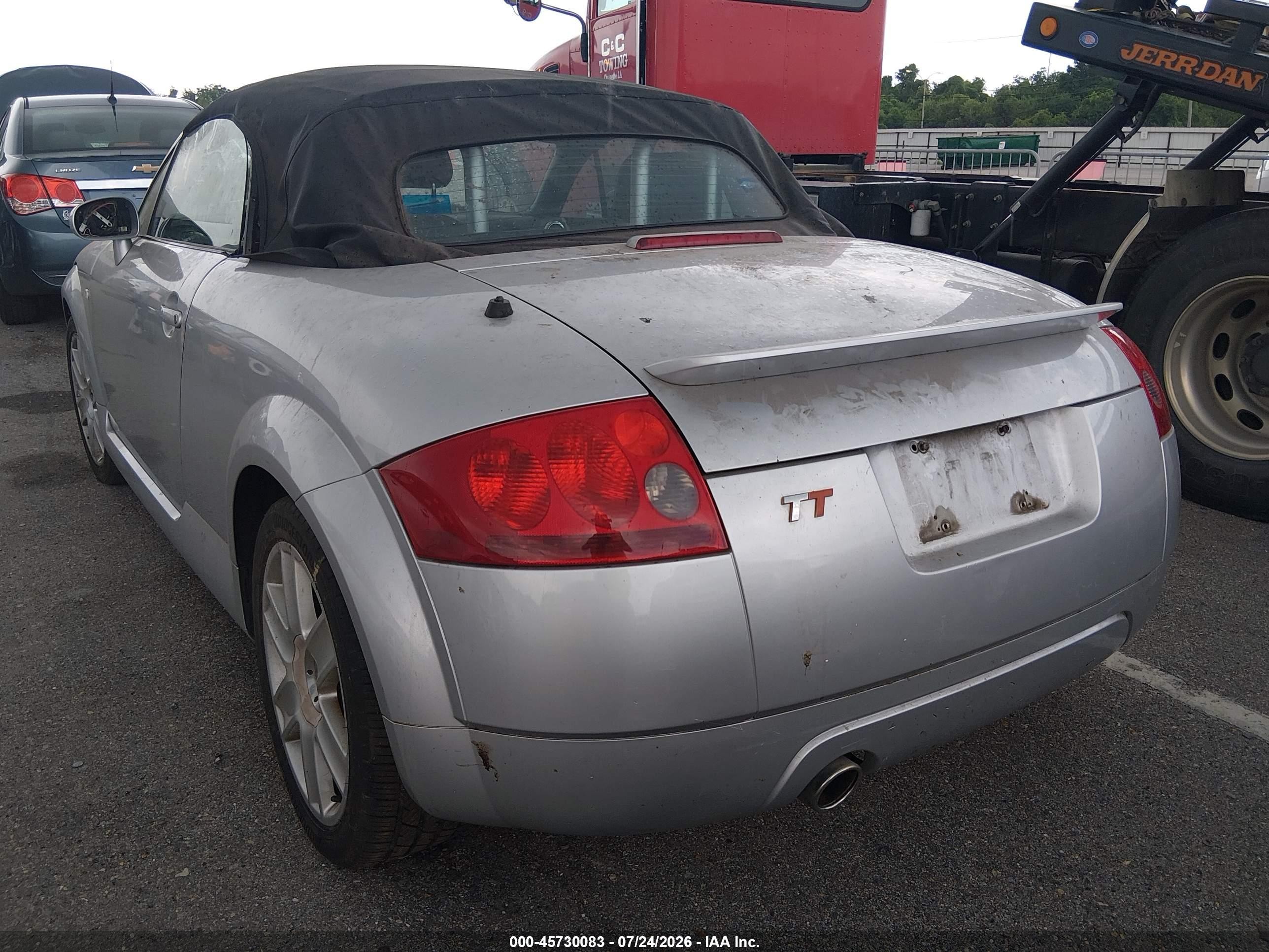 2005 Audi Tt 1.8l Silver vin: TRUTC28N551004049