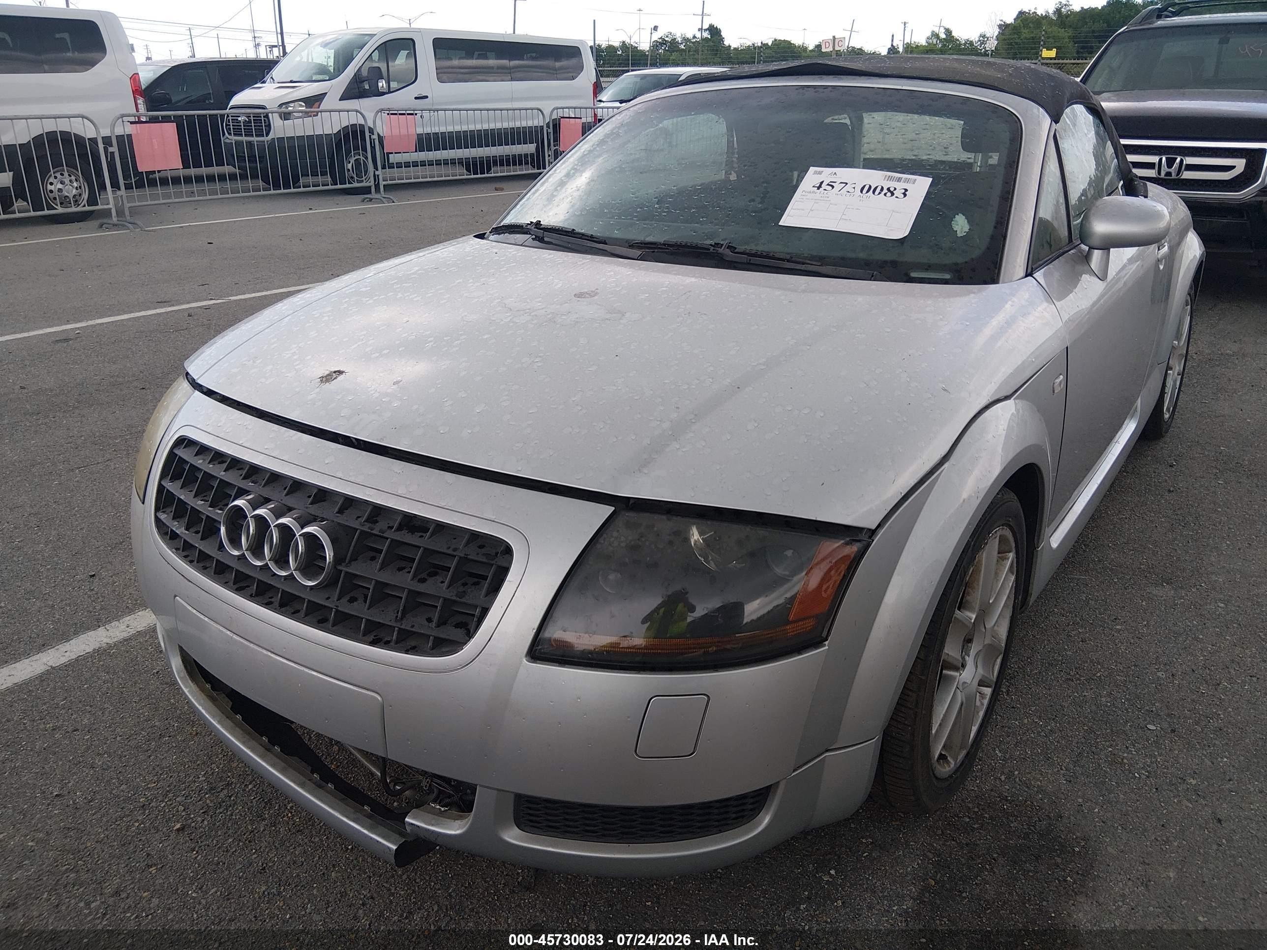 2005 Audi Tt 1.8l Silver vin: TRUTC28N551004049