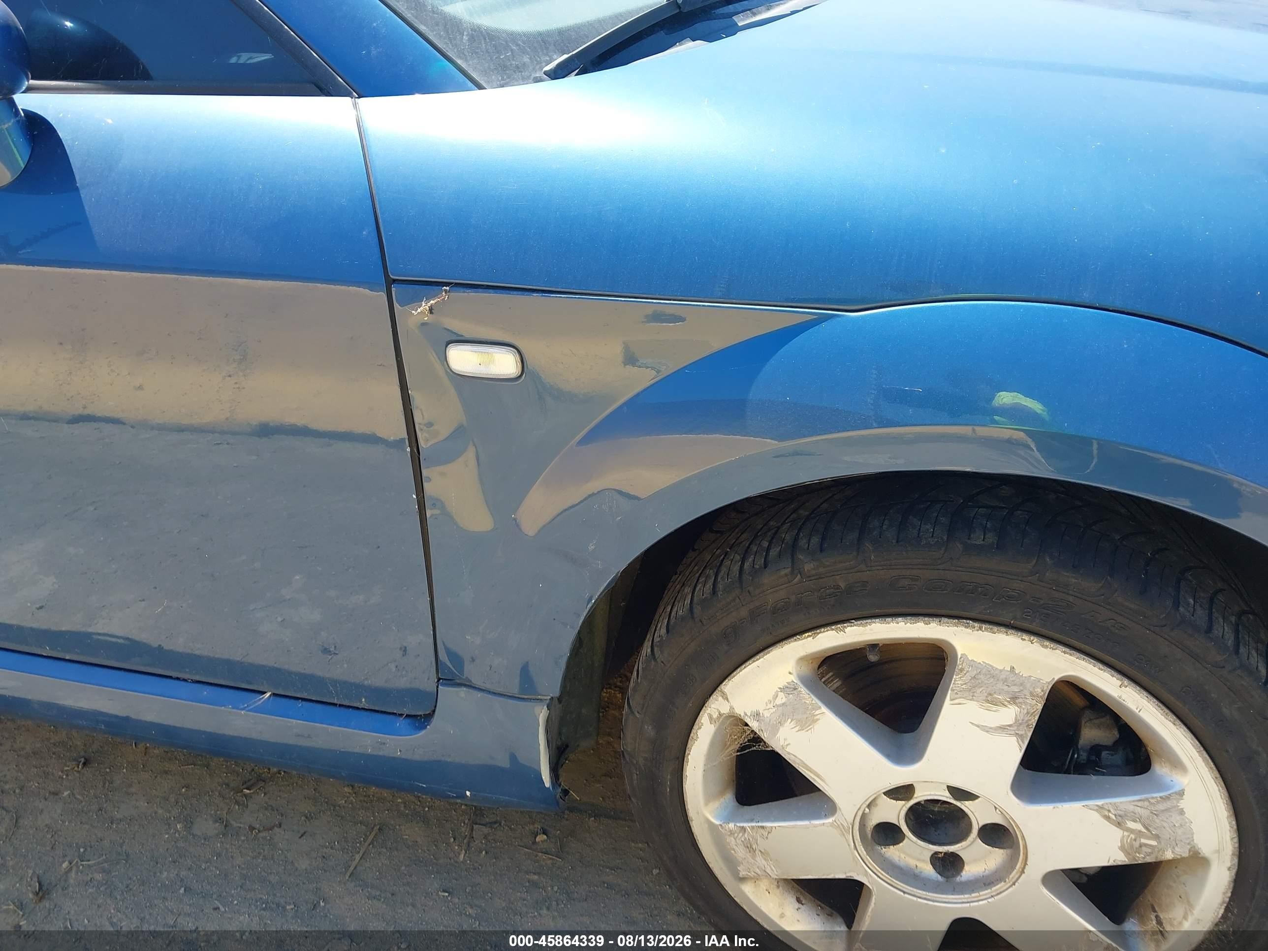 2000 Audi Tt   Blue vin: TRUTC28N7Y1000346