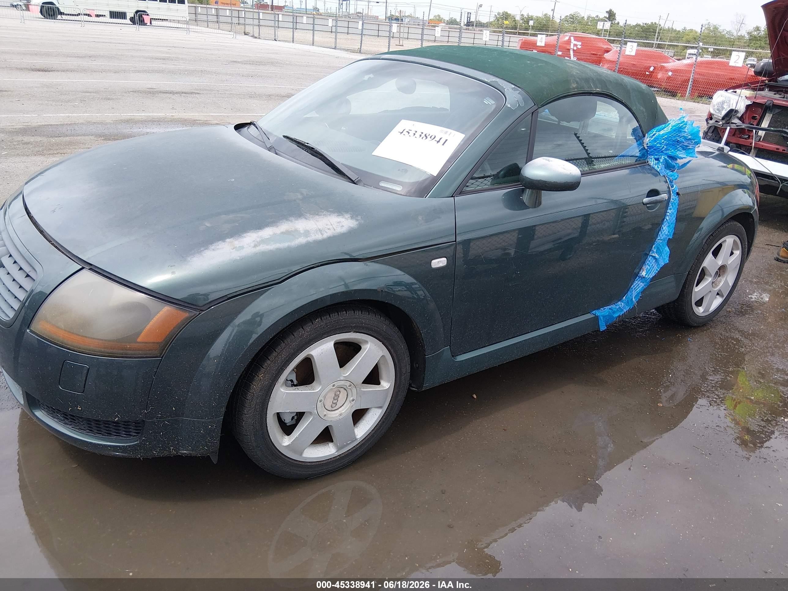 2001 Audi Tt   Green vin: TRUTC28N911001505