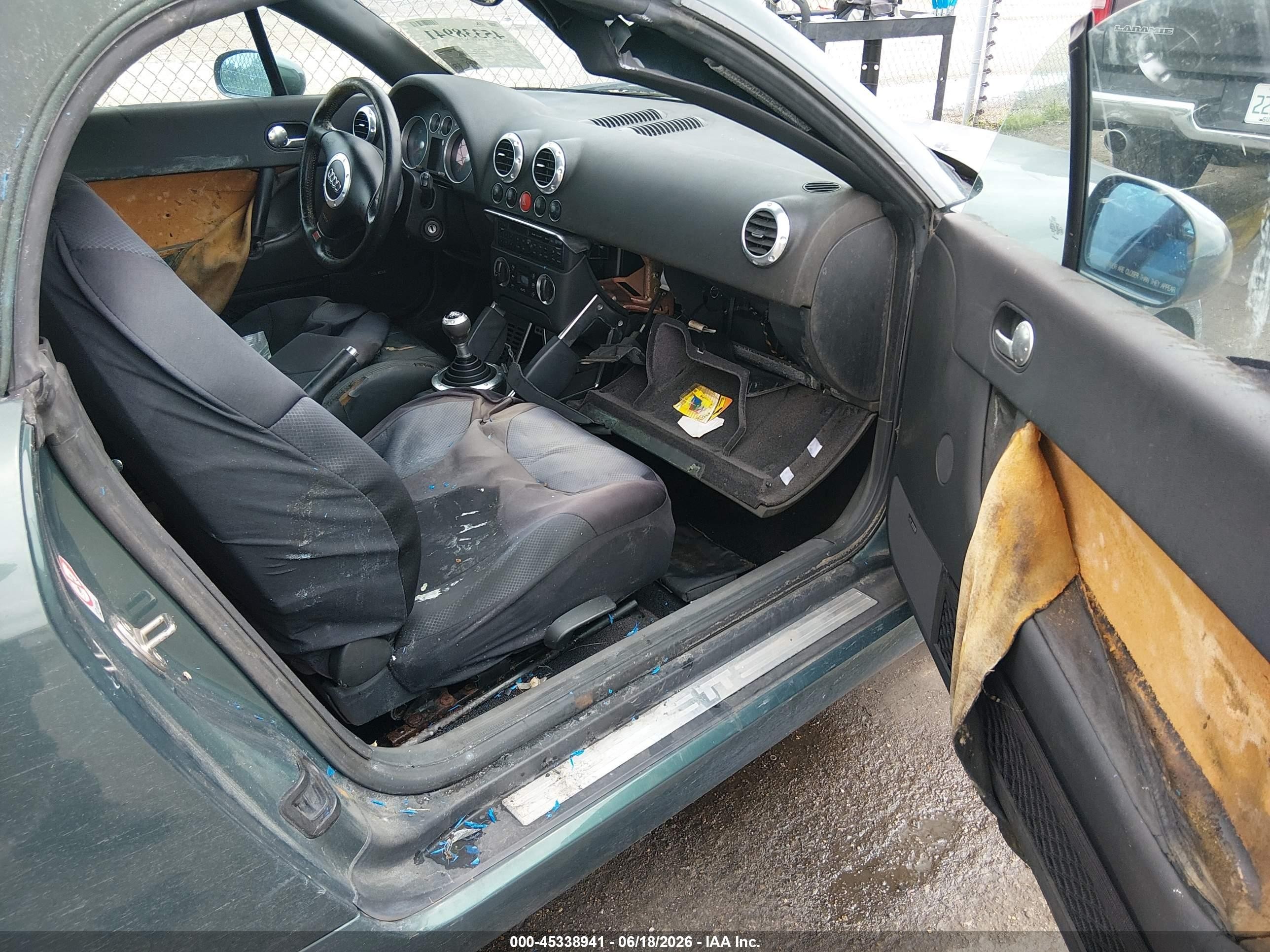 2001 Audi Tt   Green vin: TRUTC28N911001505