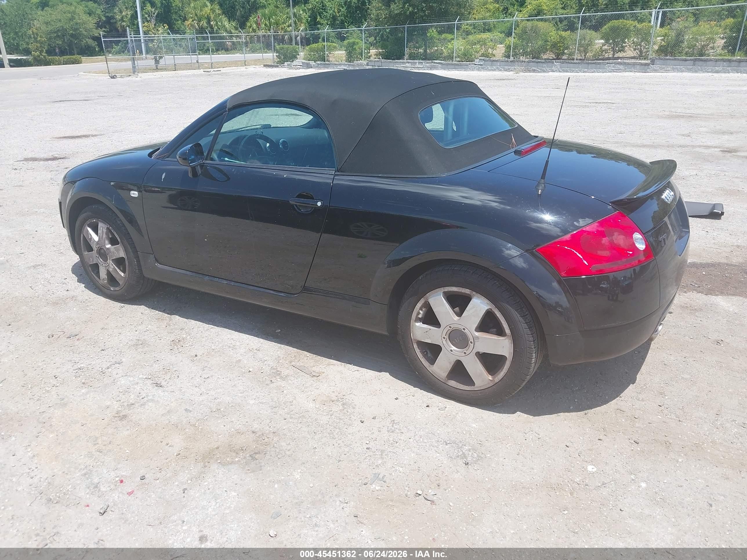 2002 Audi Tt 1.8l Black vin: TRUTC28NX21032201