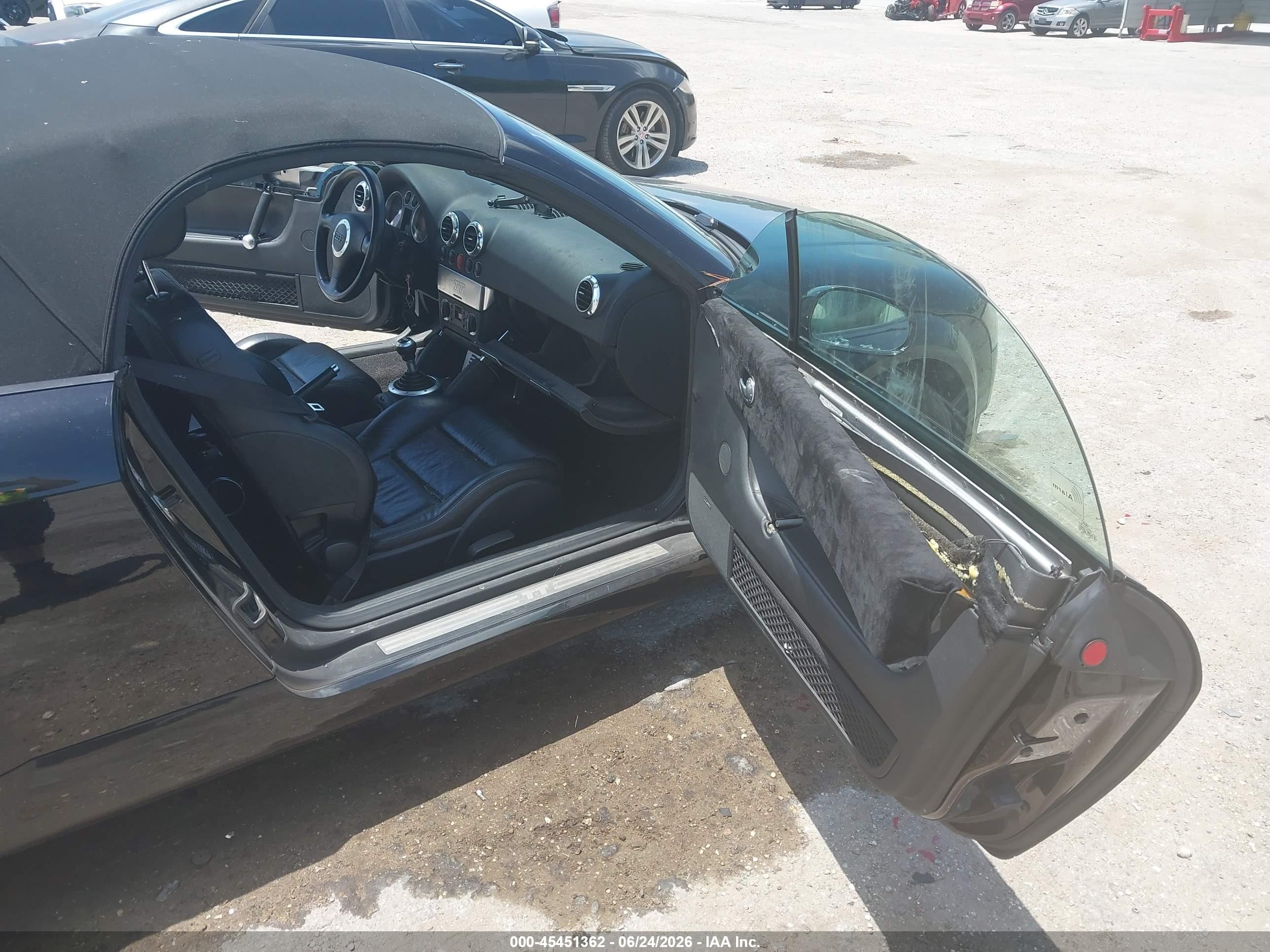 2002 Audi Tt 1.8l Black vin: TRUTC28NX21032201
