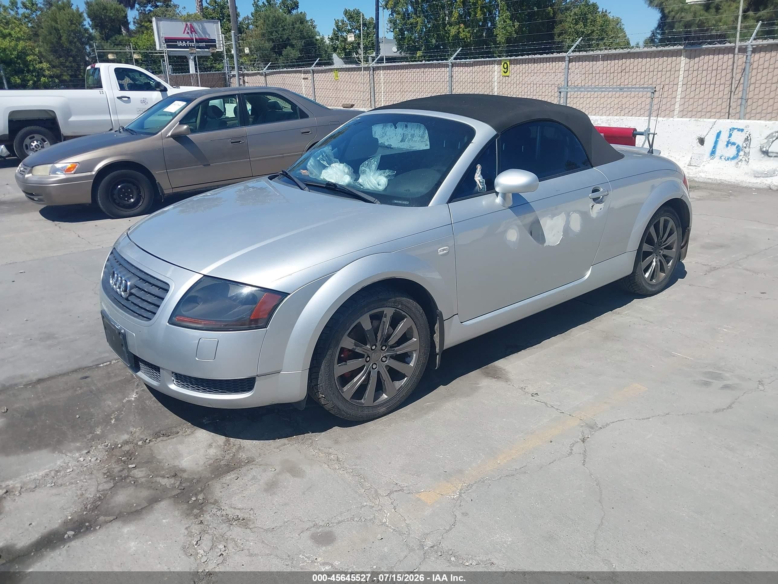 2001 Audi Tt   Silver vin: TRUTX28N011016513
