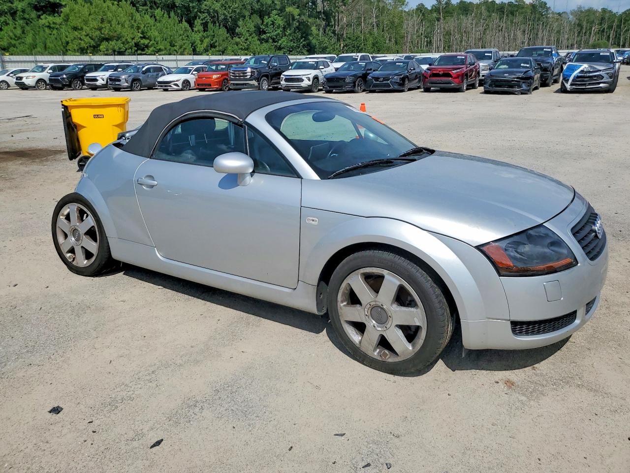 2001 Audi Tt Silver vin: TRUTX28N111011515