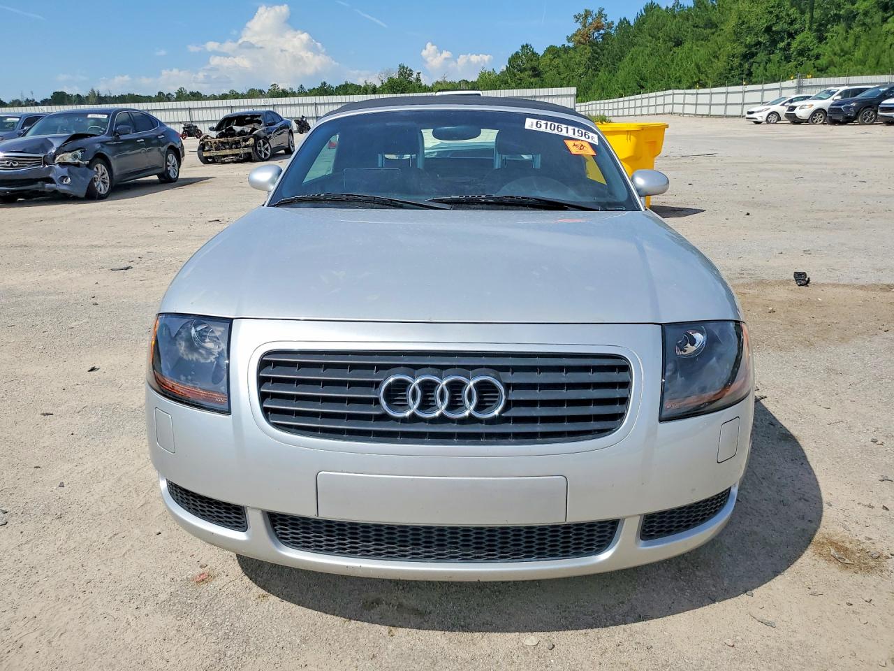 2001 Audi Tt Silver vin: TRUTX28N111011515