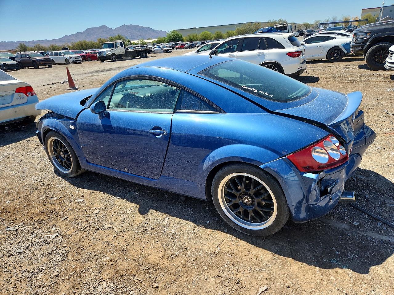 2000 Audi Tt Quattro Blue vin: TRUUC28N4Y1012975