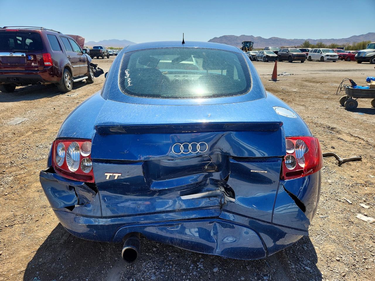 2000 Audi Tt Quattro Blue vin: TRUUC28N4Y1012975