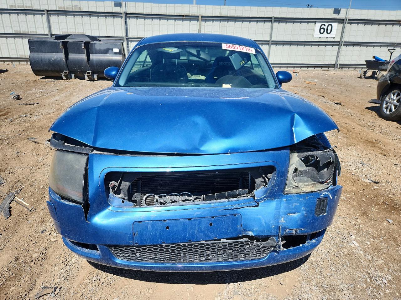 2000 Audi Tt Quattro Blue vin: TRUUC28N4Y1012975