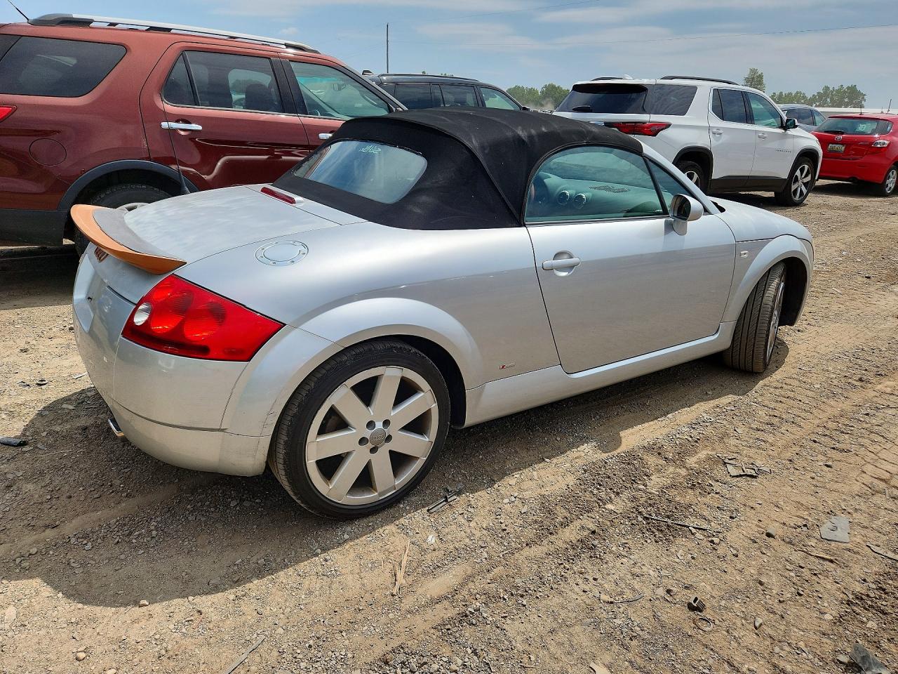 2004 Audi Tt 3.2 Silver vin: TRUUF28N041023277