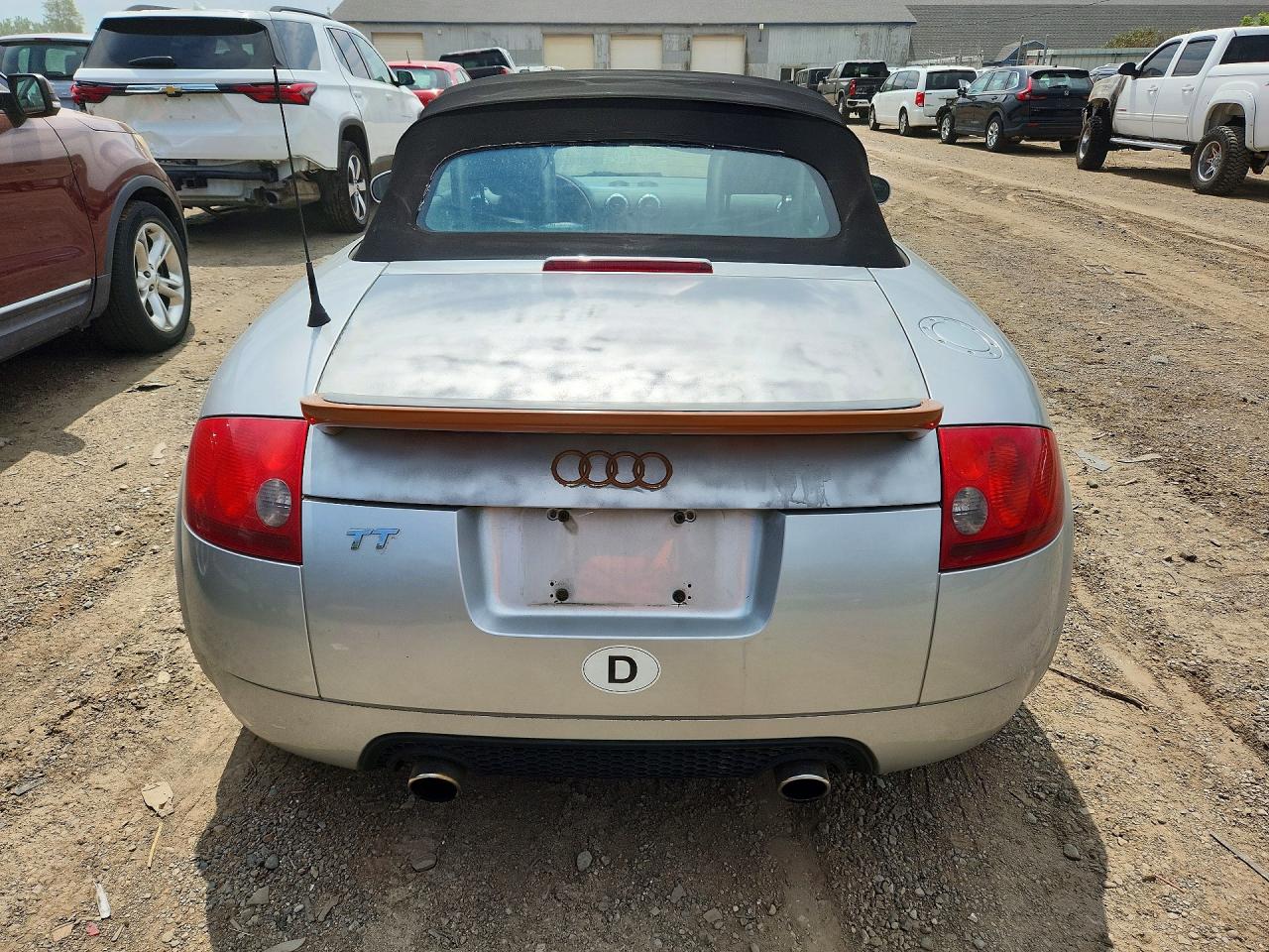 2004 Audi Tt 3.2 Silver vin: TRUUF28N041023277