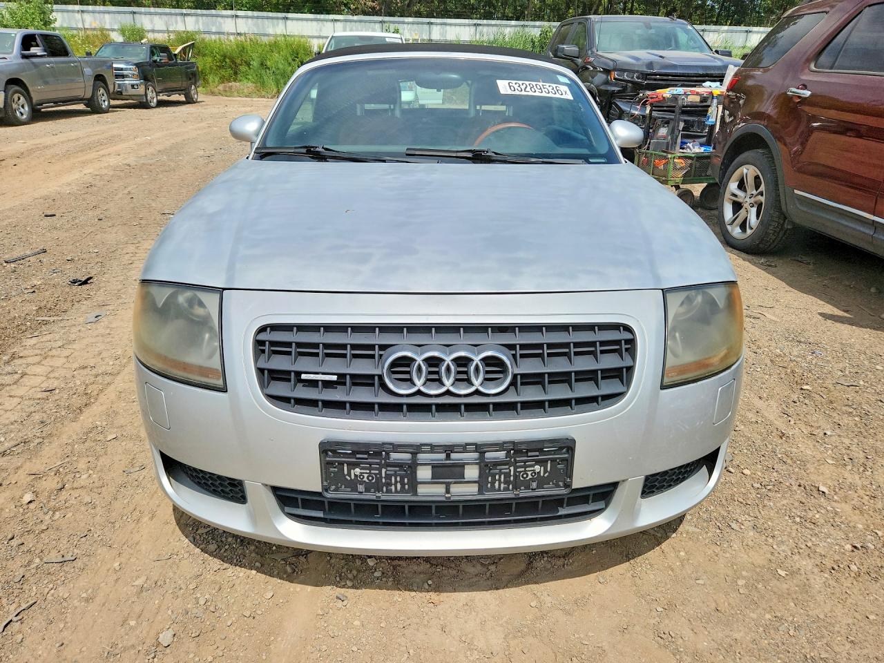 2004 Audi Tt 3.2 Silver vin: TRUUF28N041023277