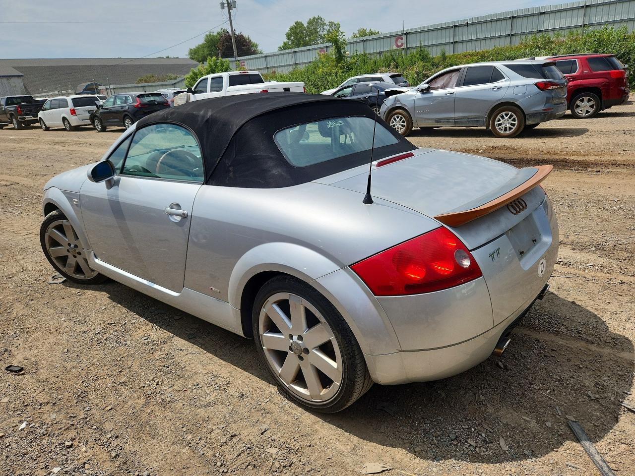 2004 Audi Tt 3.2 Silver vin: TRUUF28N041023277