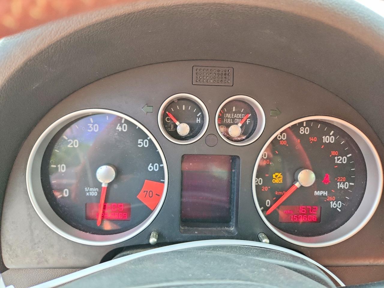 2004 Audi Tt 3.2 Silver vin: TRUUF28N041023277